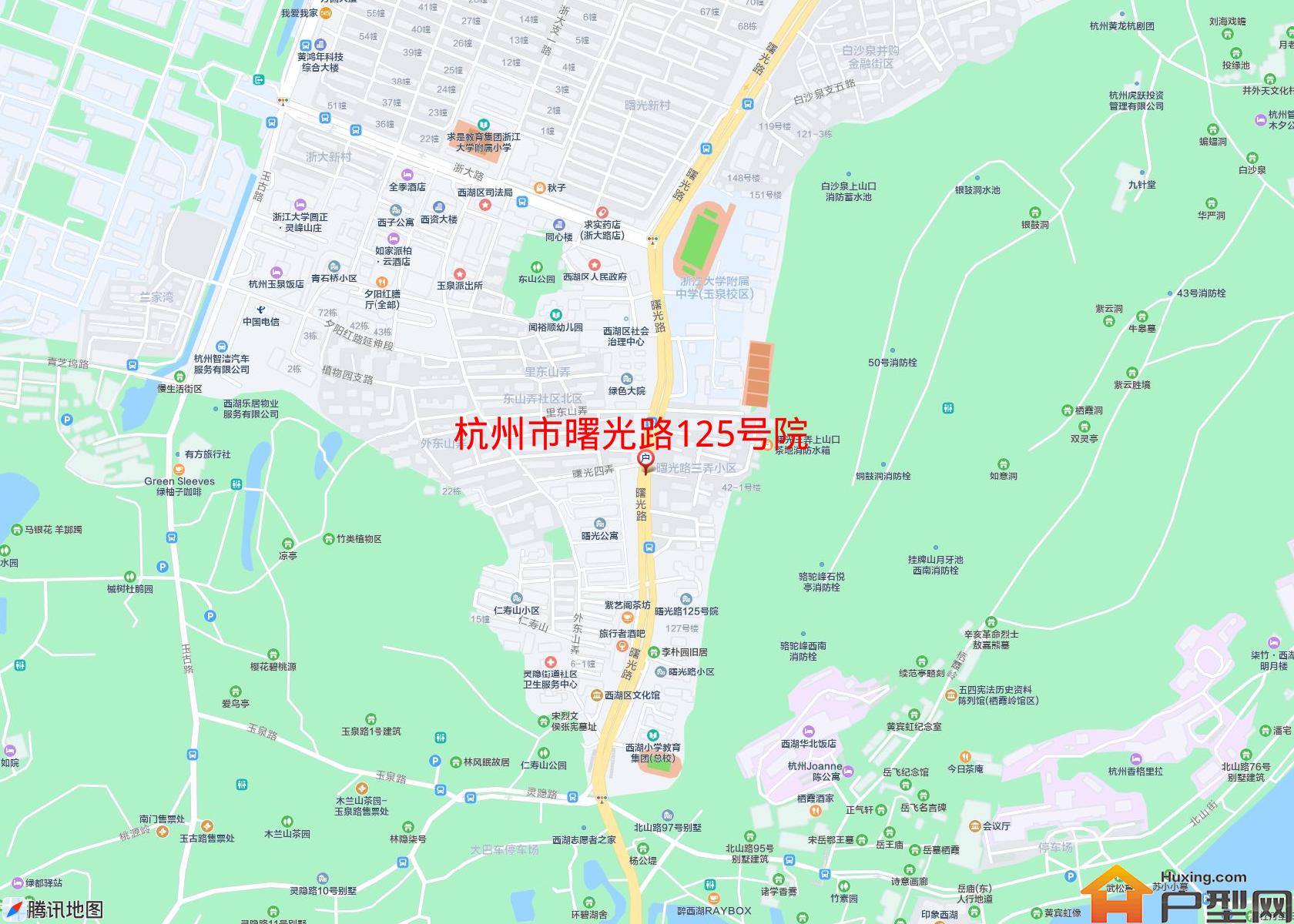 曙光路125号院小区 - 户型网