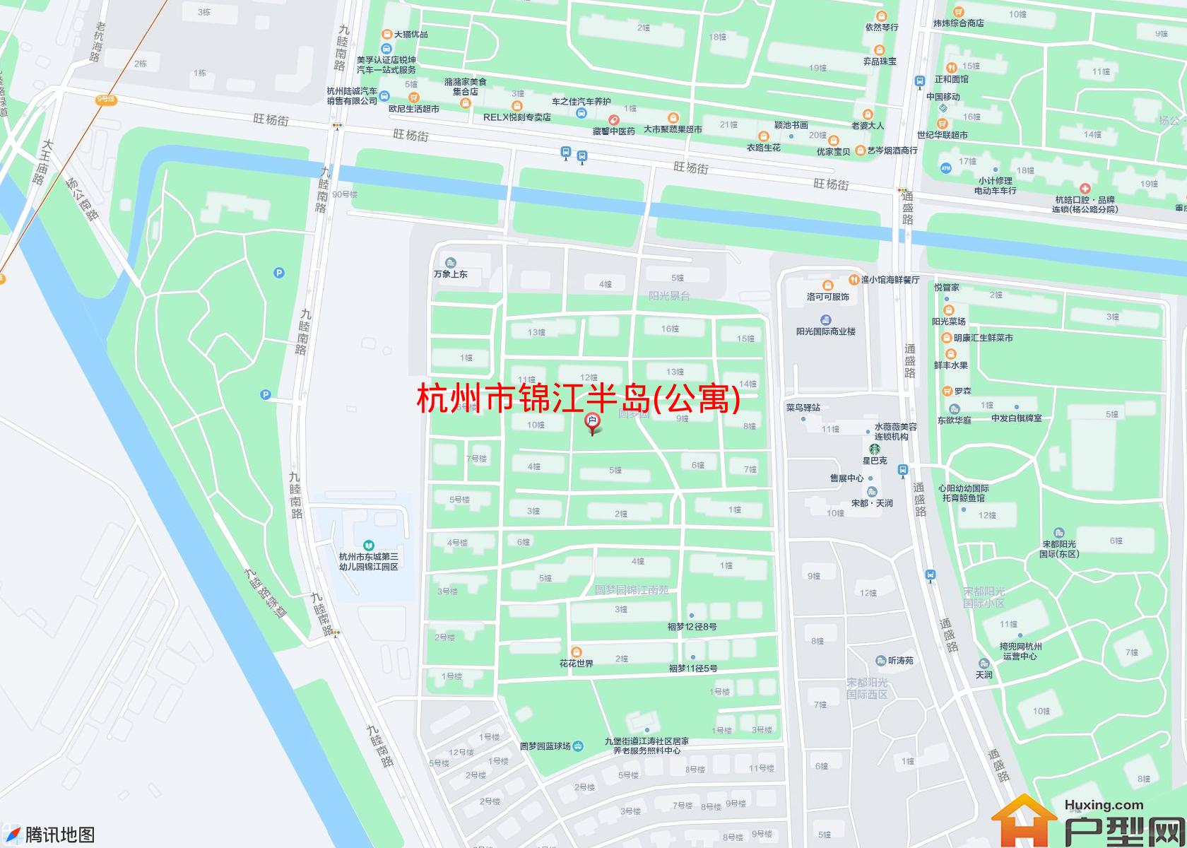 锦江半岛(公寓)小区 - 户型网