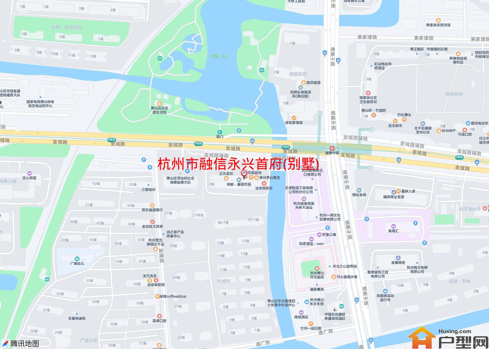 融信永兴首府(别墅)小区 - 户型网