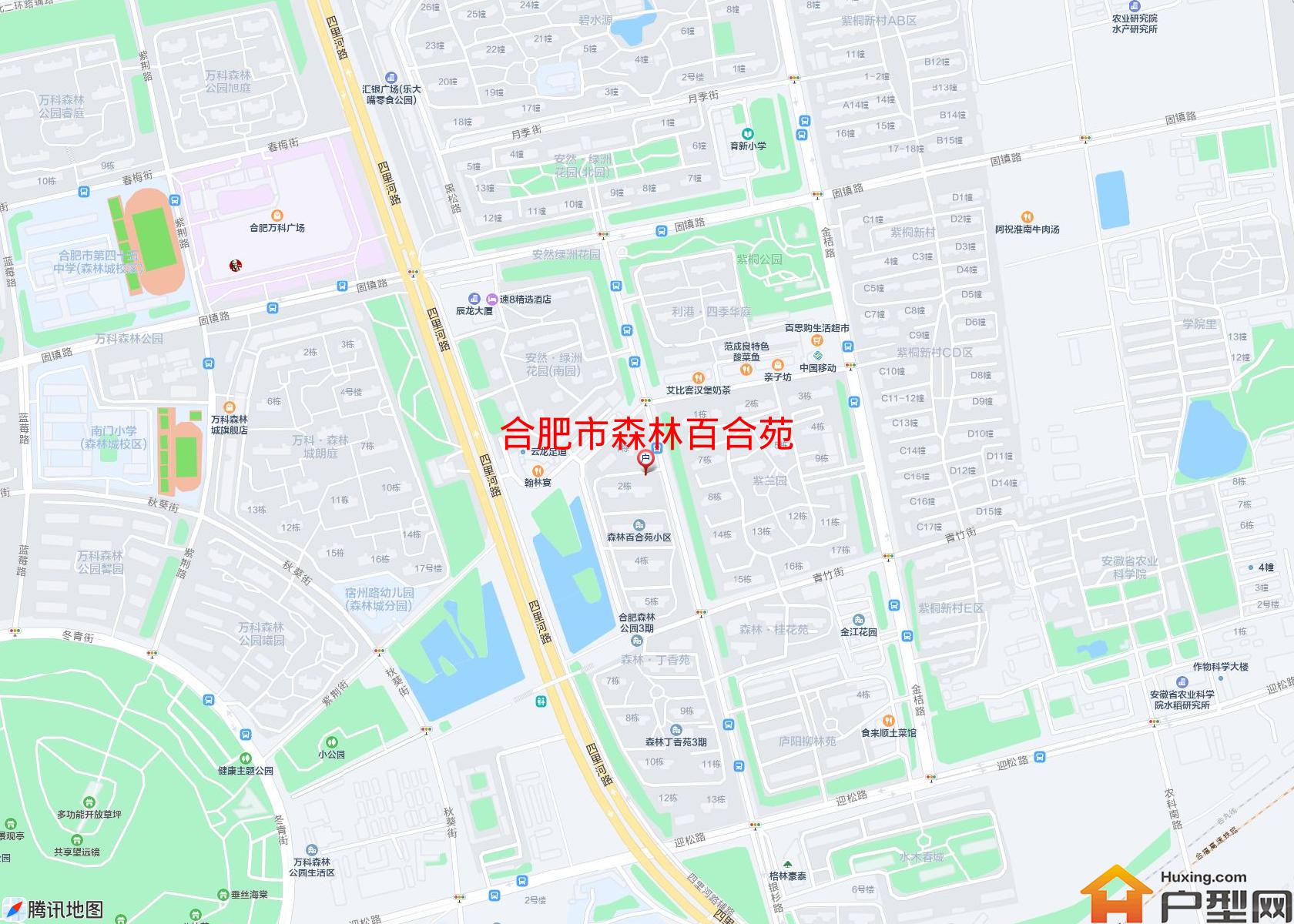 森林百合苑小区 - 户型网