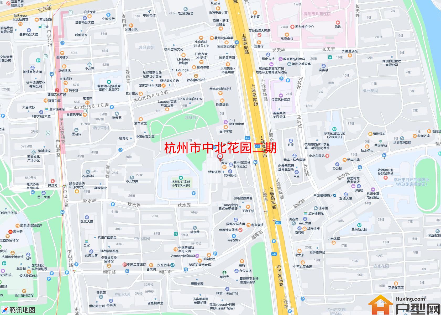 中北花园二期小区 - 户型网