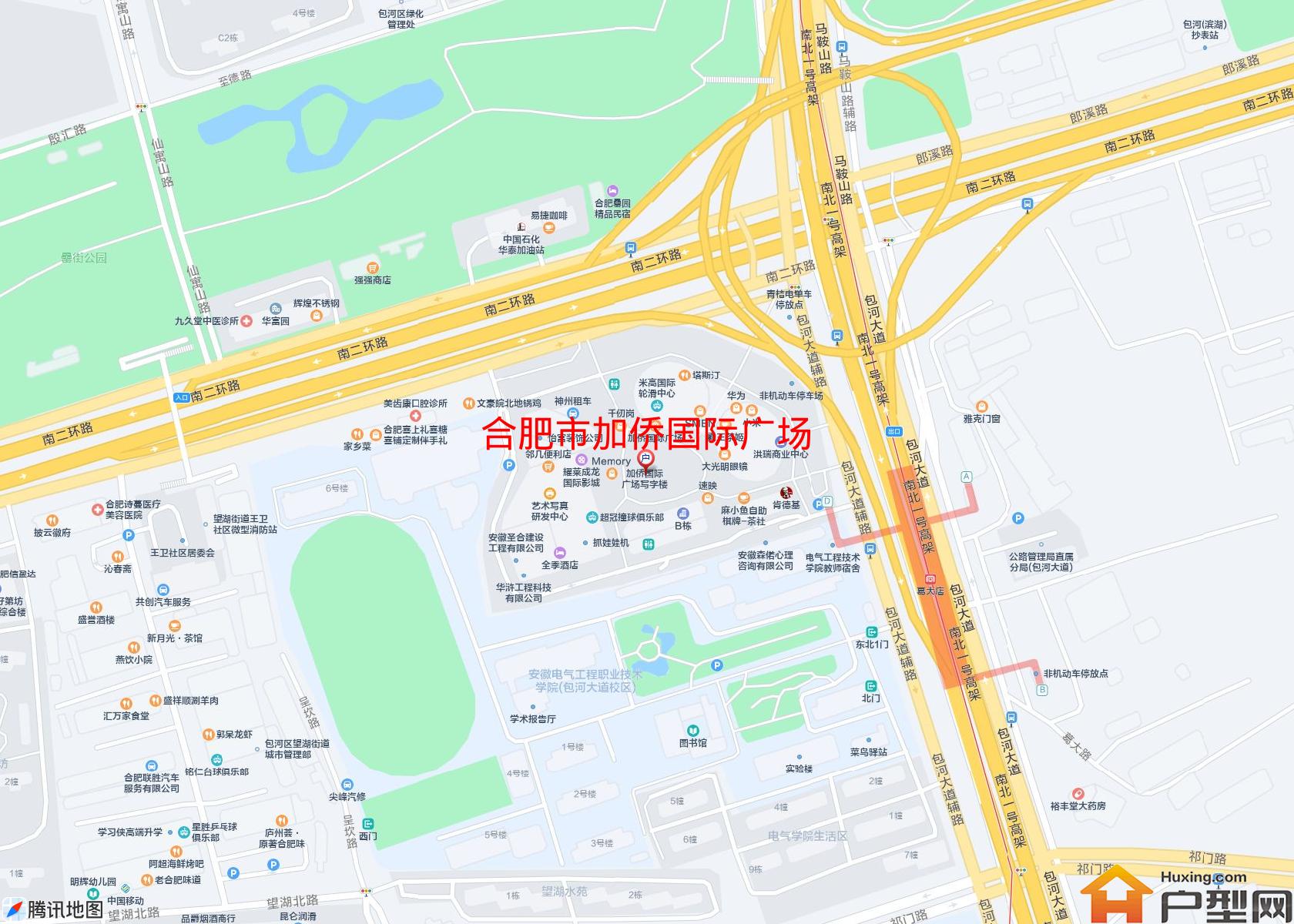 加侨国际广场小区 - 户型网