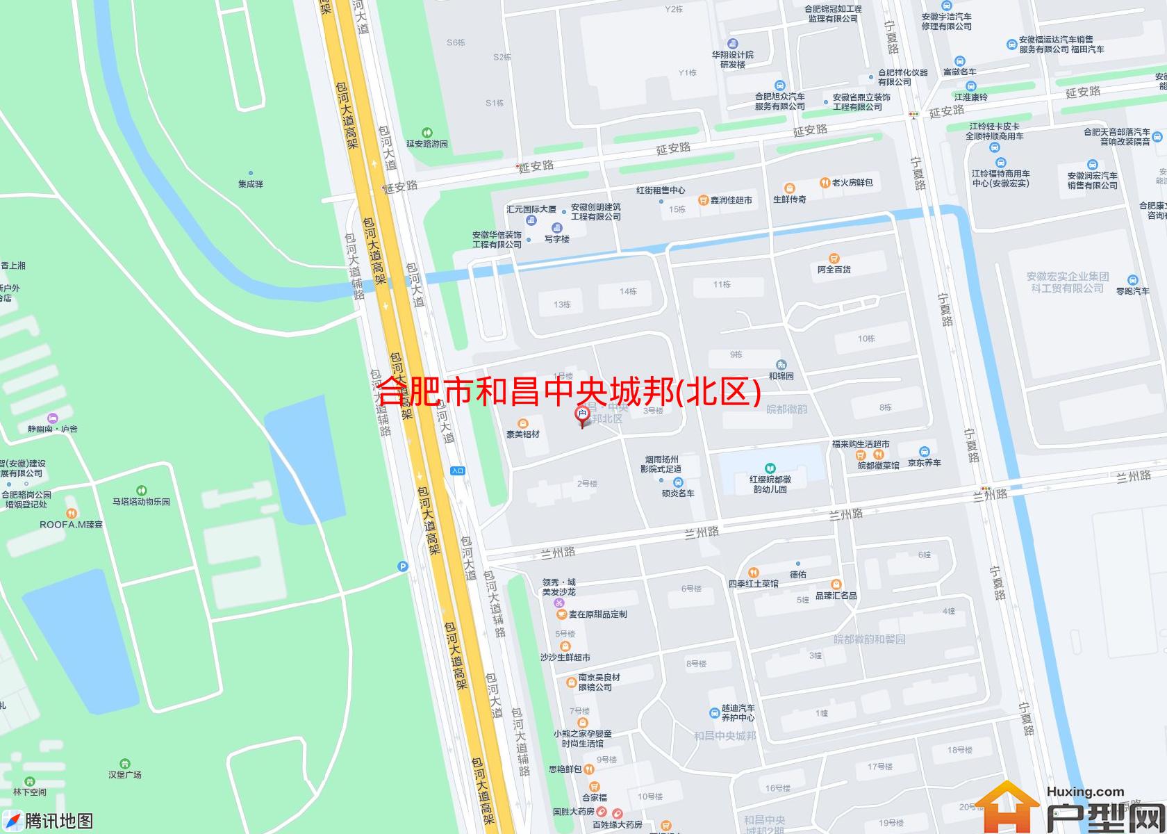 和昌中央城邦(北区)小区 - 户型网