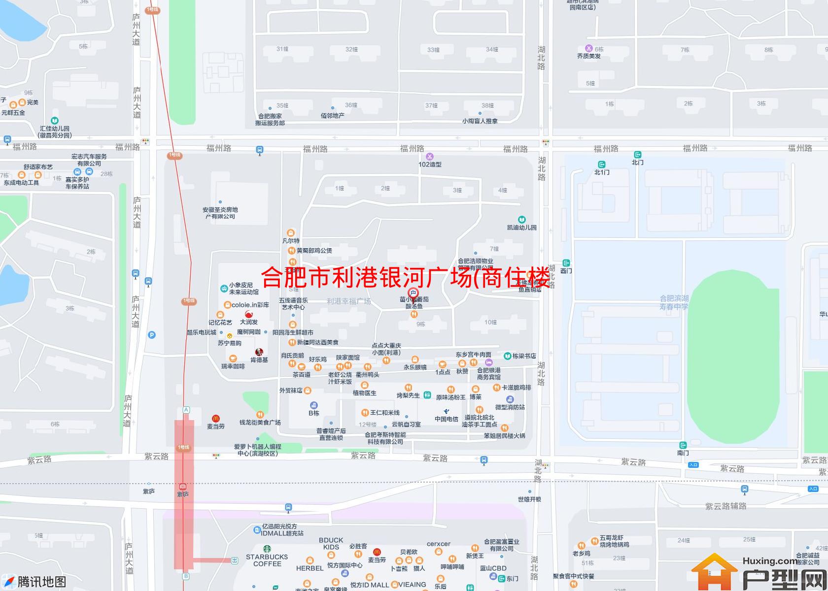 利港银河广场(商住楼)小区 - 户型网