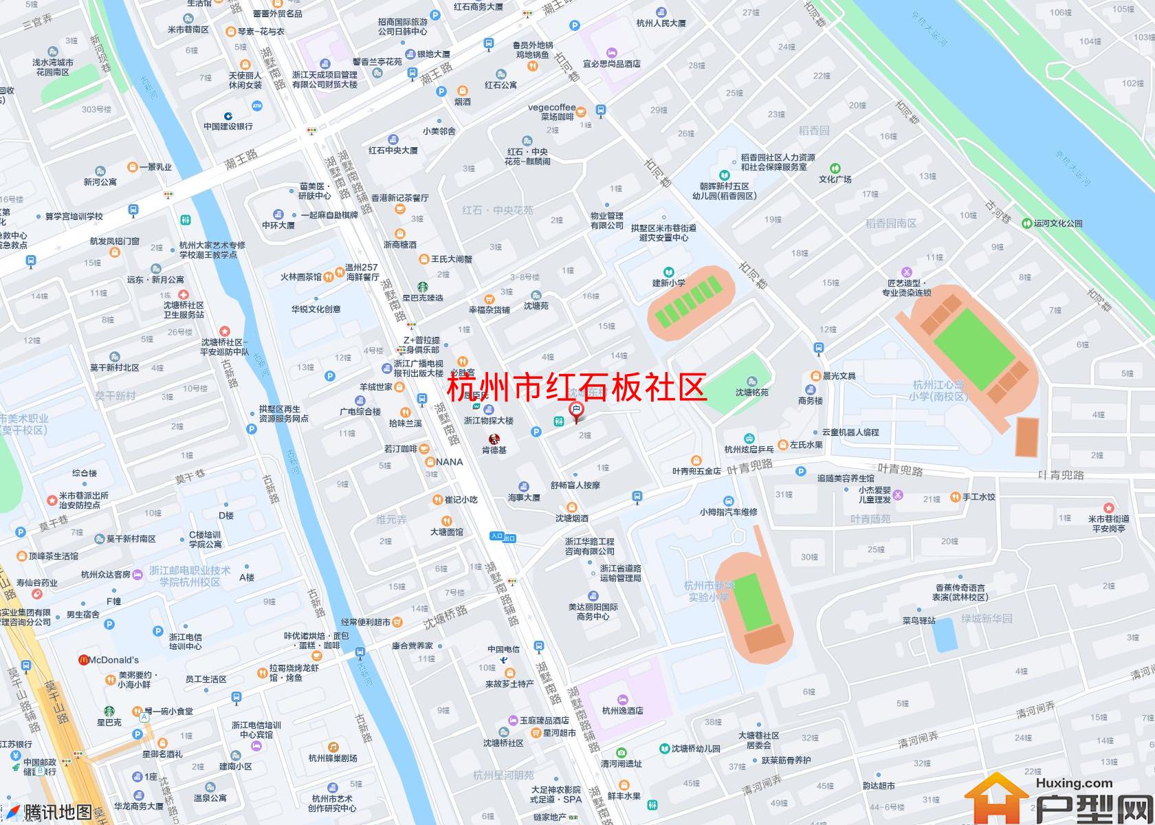 红石板社区小区 - 户型网