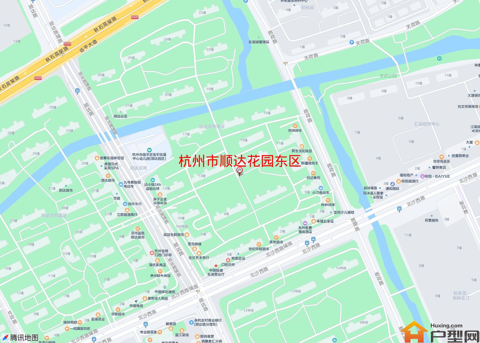 顺达花园东区小区 - 户型网