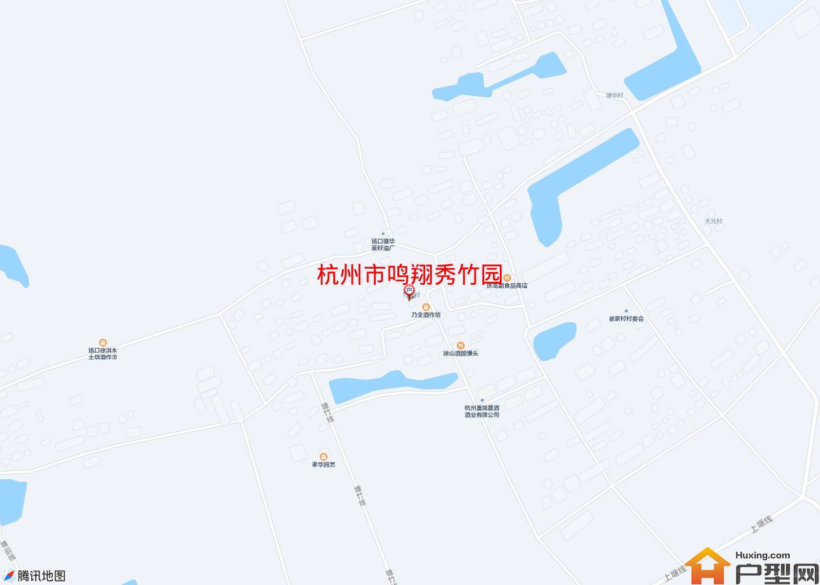 鸣翔秀竹园小区 - 户型网