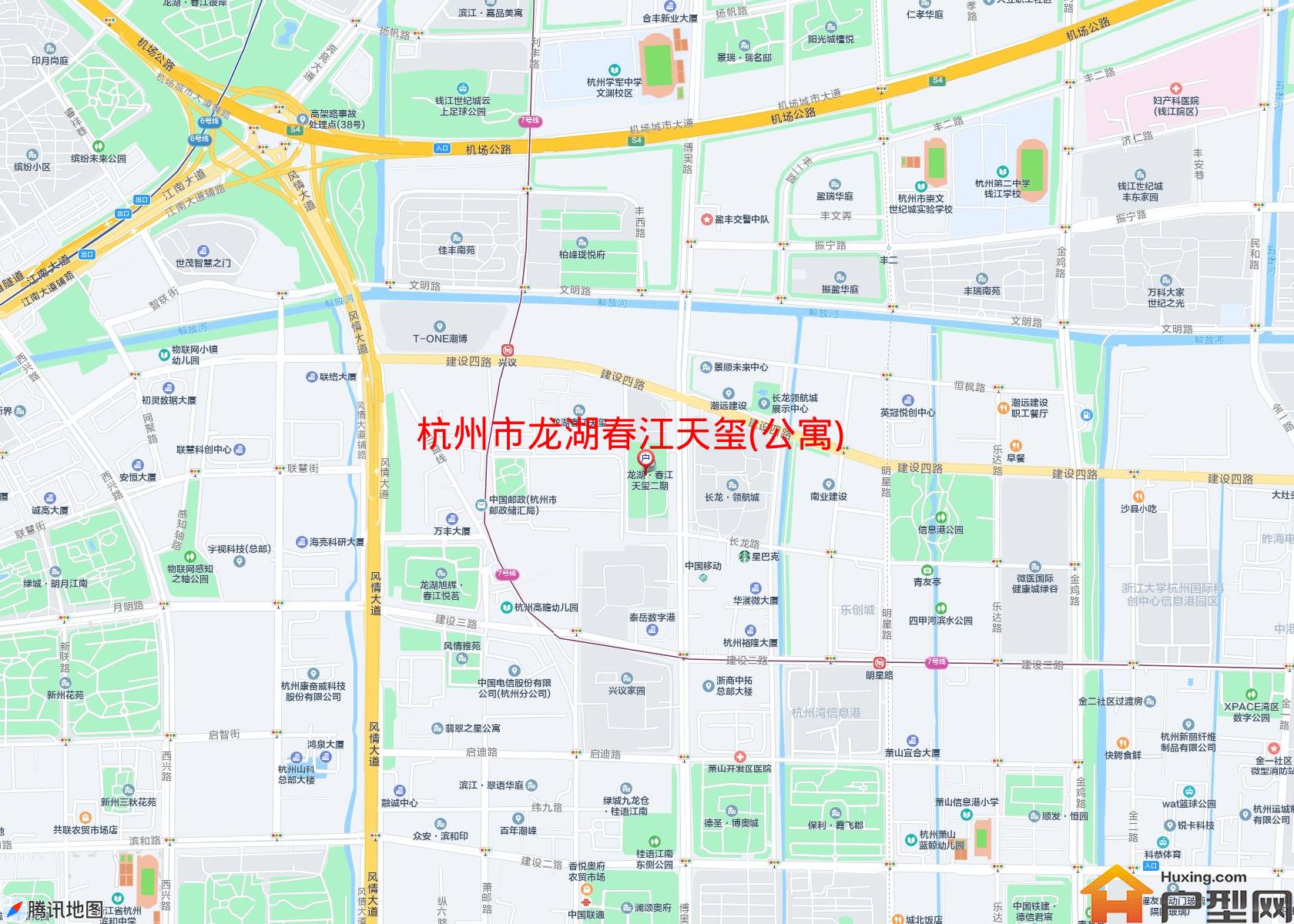 龙湖春江天玺(公寓)小区 - 户型网
