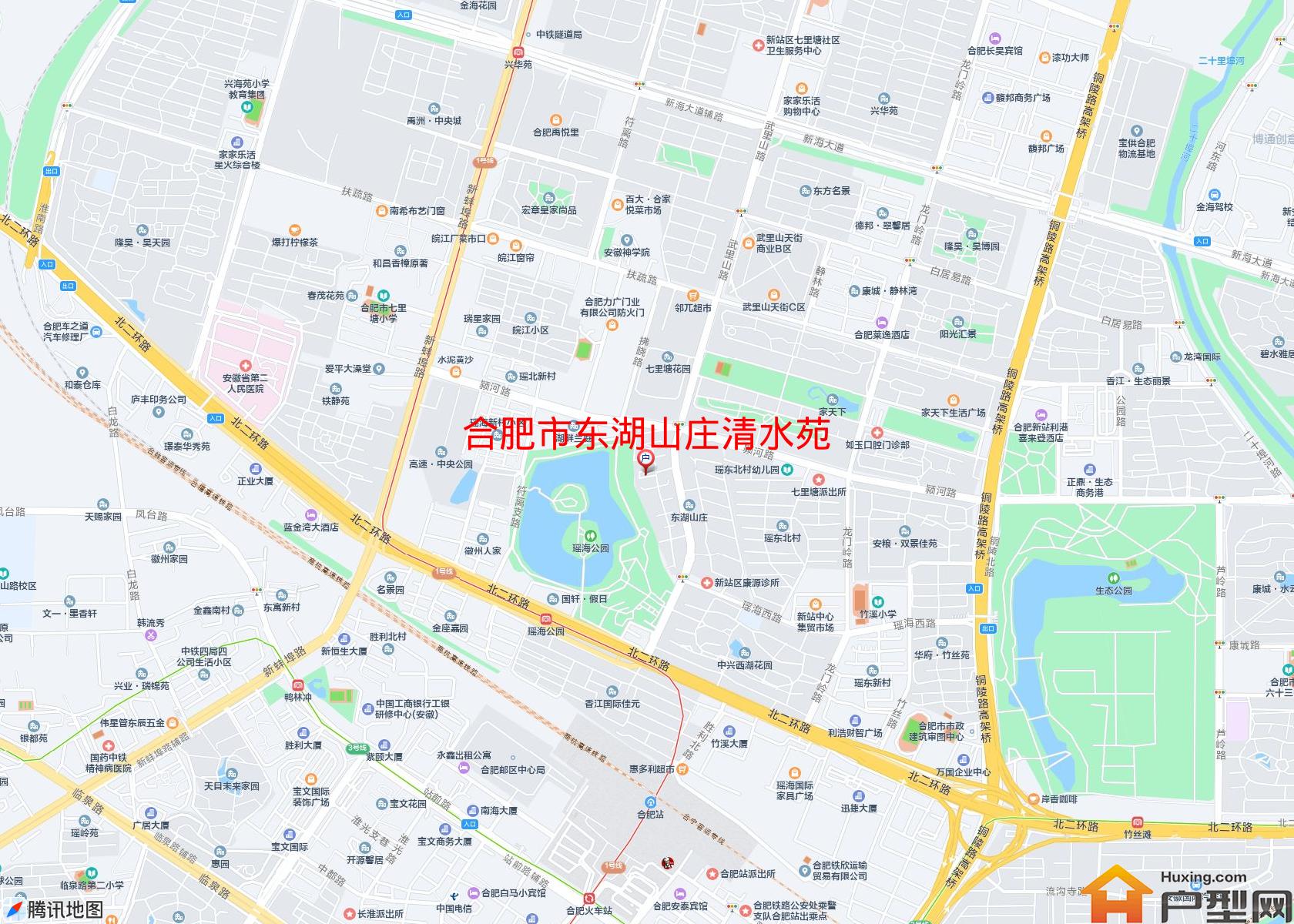 东湖山庄清水苑小区 - 户型网