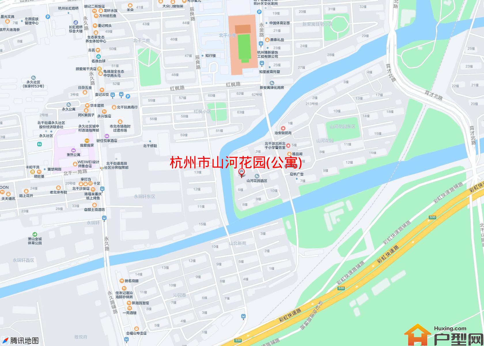 山河花园(公寓)小区 - 户型网