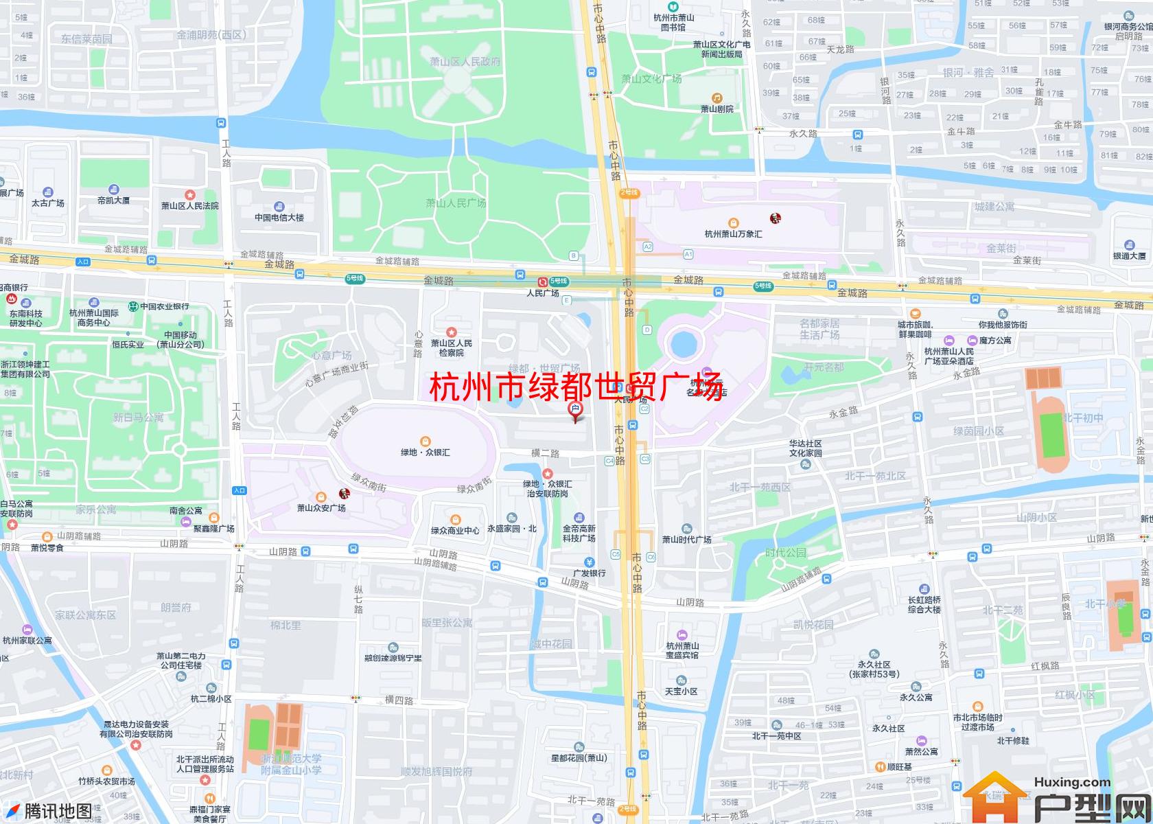绿都世贸广场小区 - 户型网