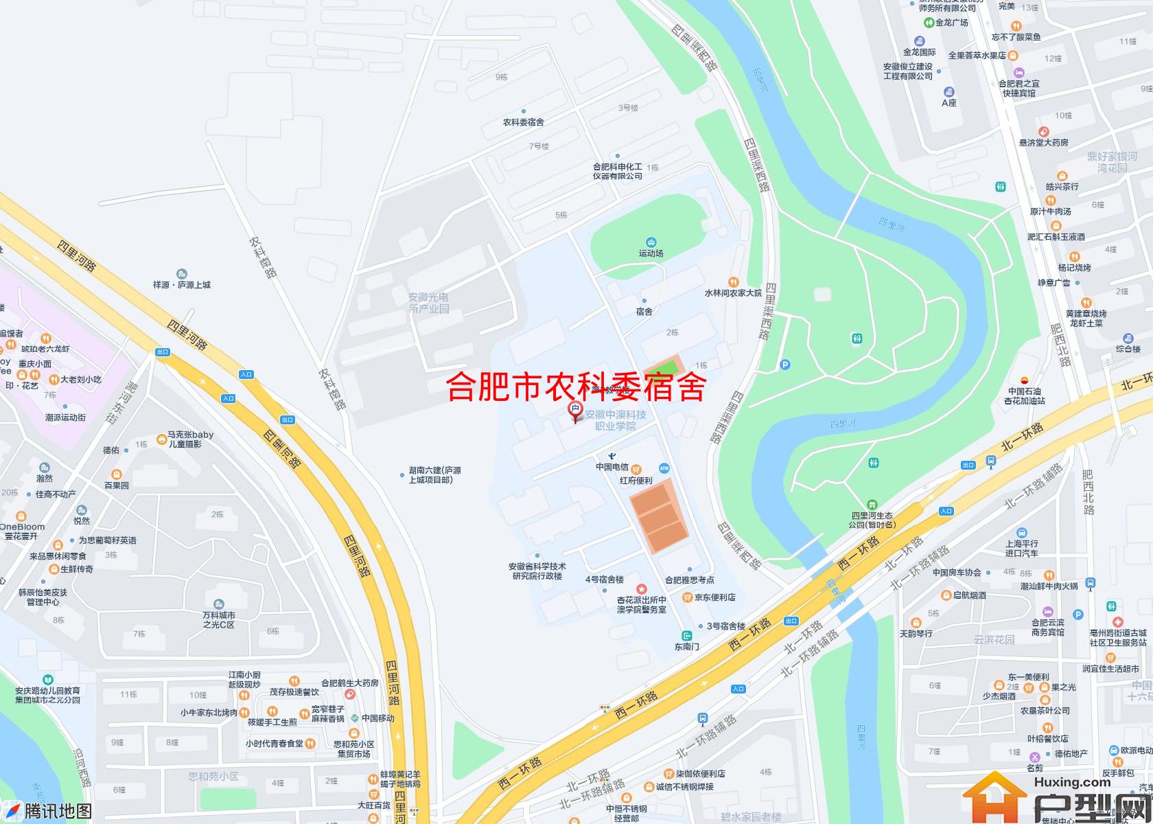 农科委宿舍小区 - 户型网