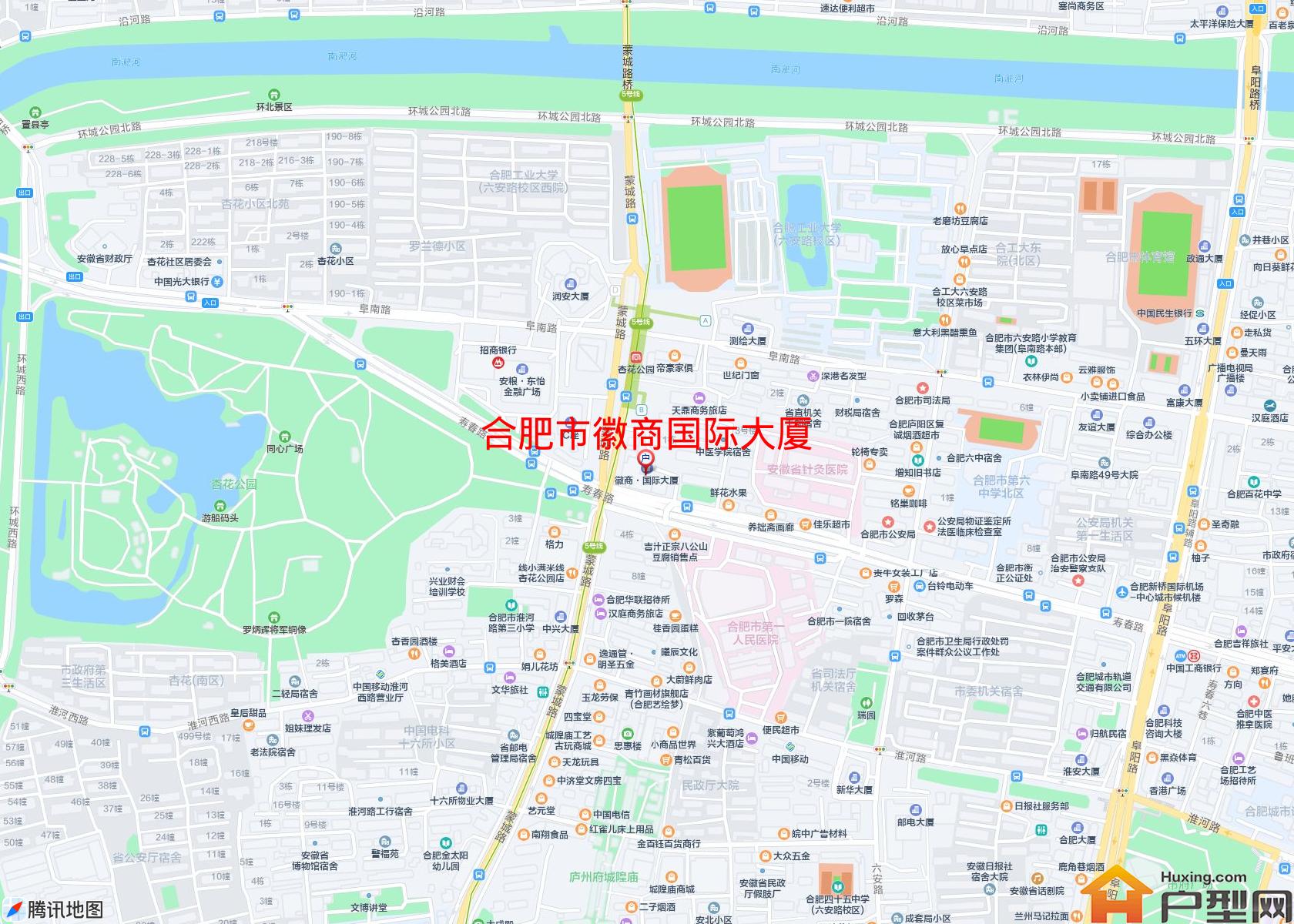 徽商国际大厦小区 - 户型网