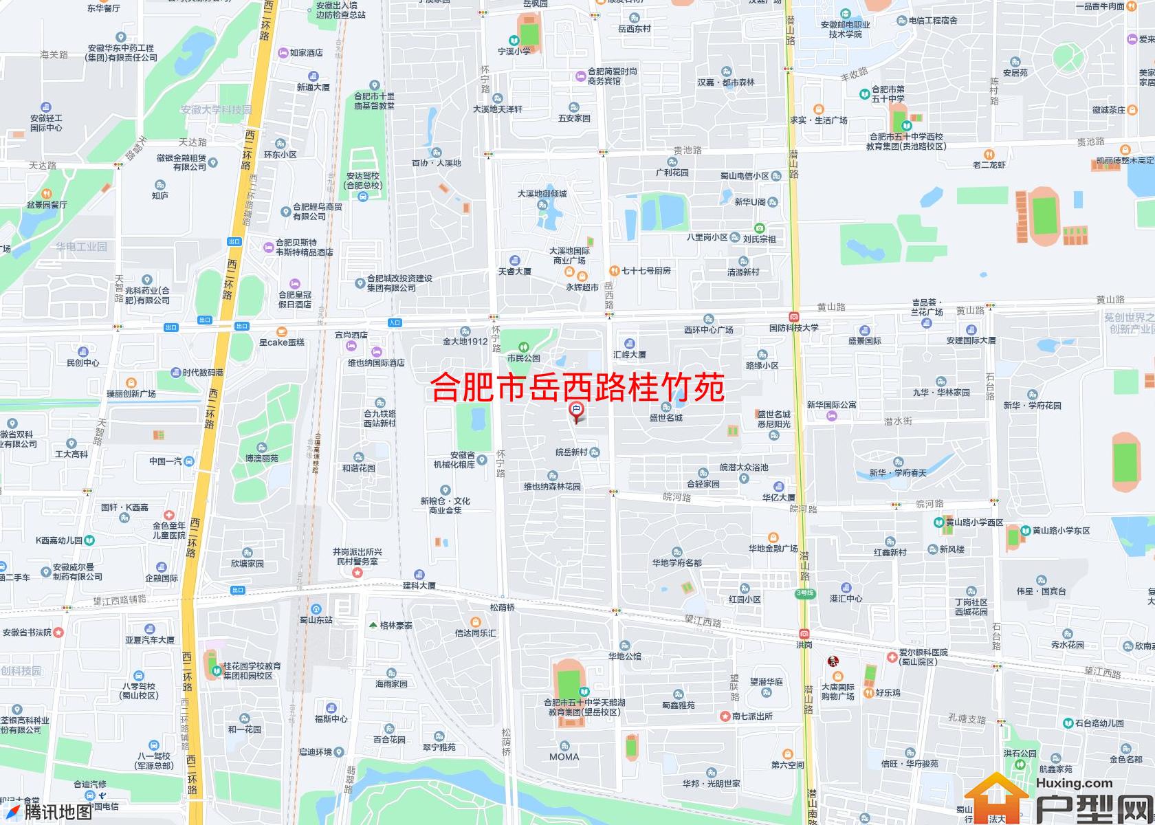 岳西路桂竹苑小区 - 户型网