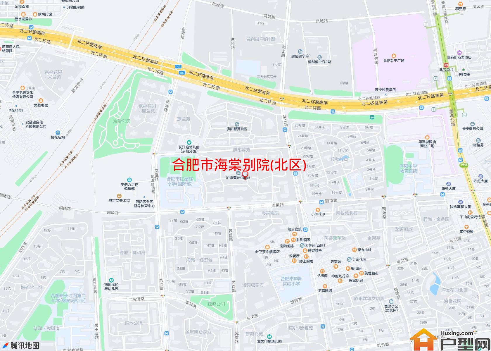 海棠别院(北区)小区 - 户型网