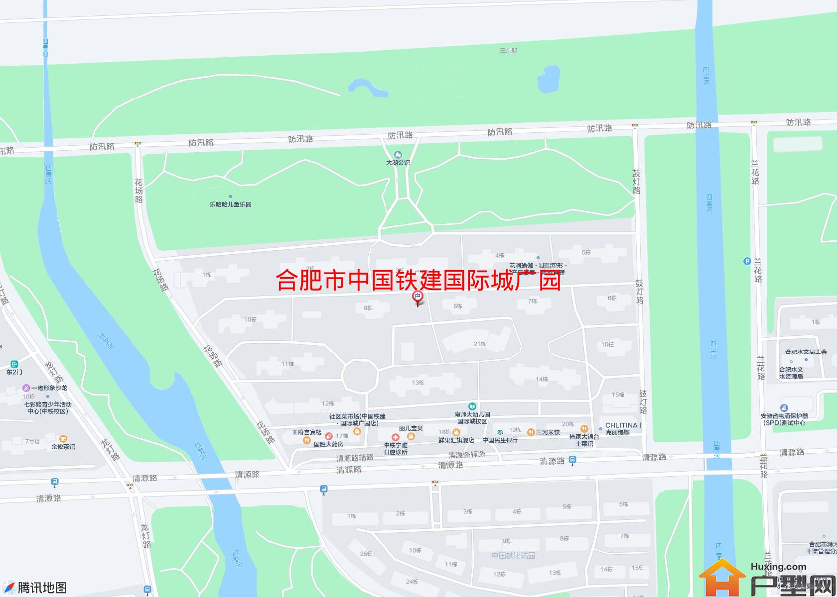 中国铁建国际城广园小区 - 户型网