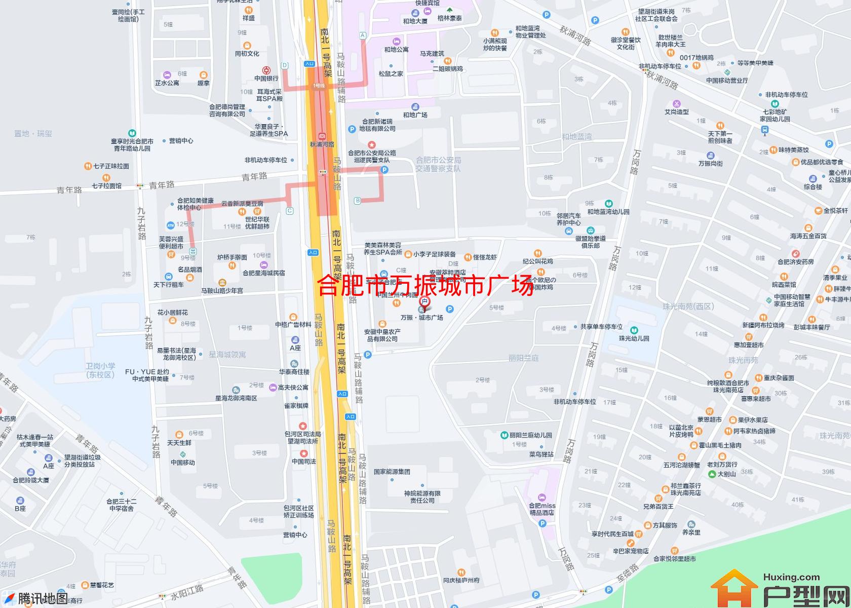 万振城市广场小区 - 户型网