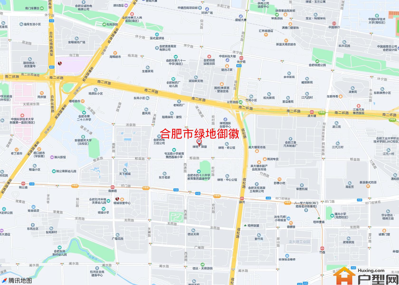 绿地御徽小区 - 户型网