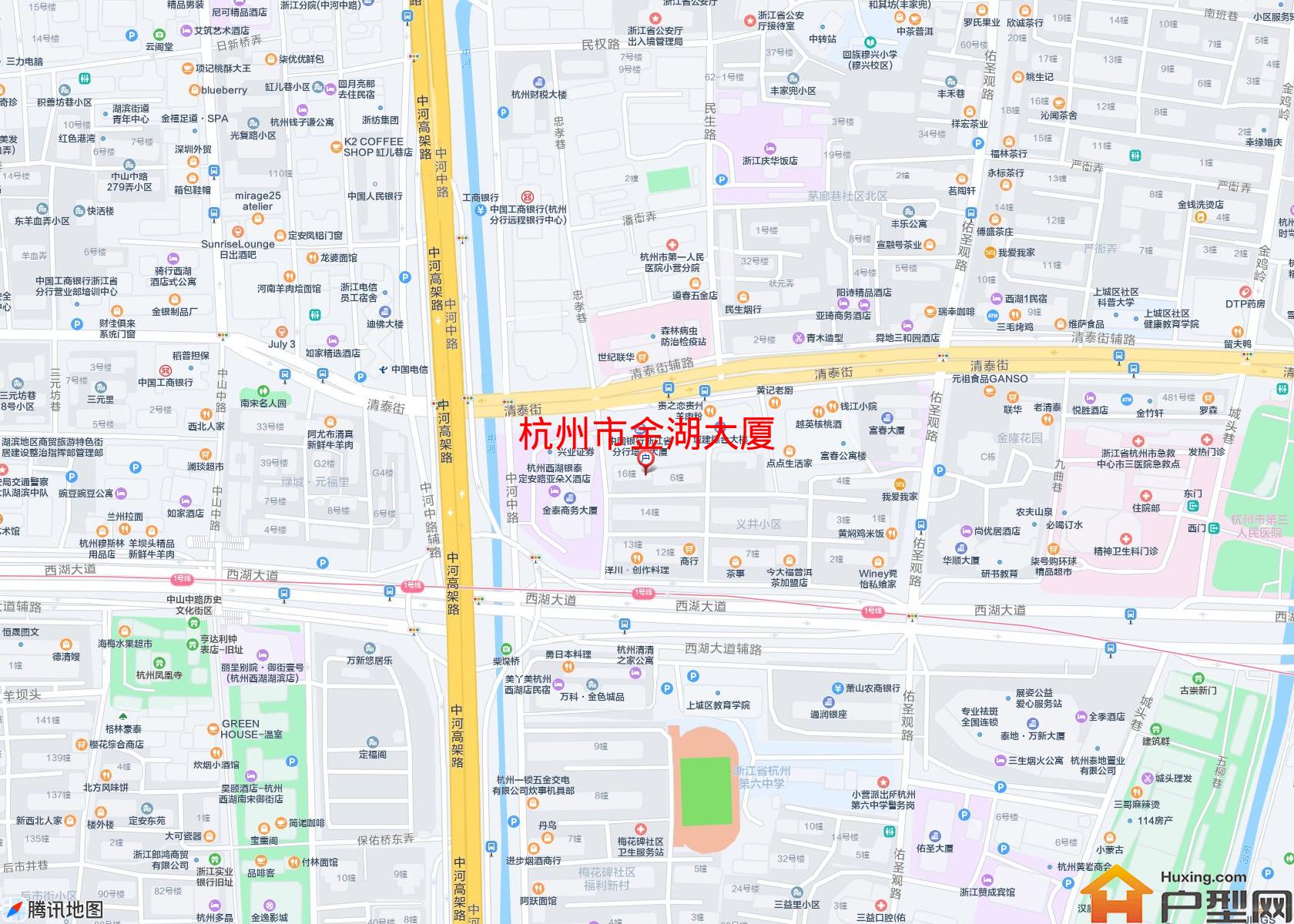 金湖大厦小区 - 户型网