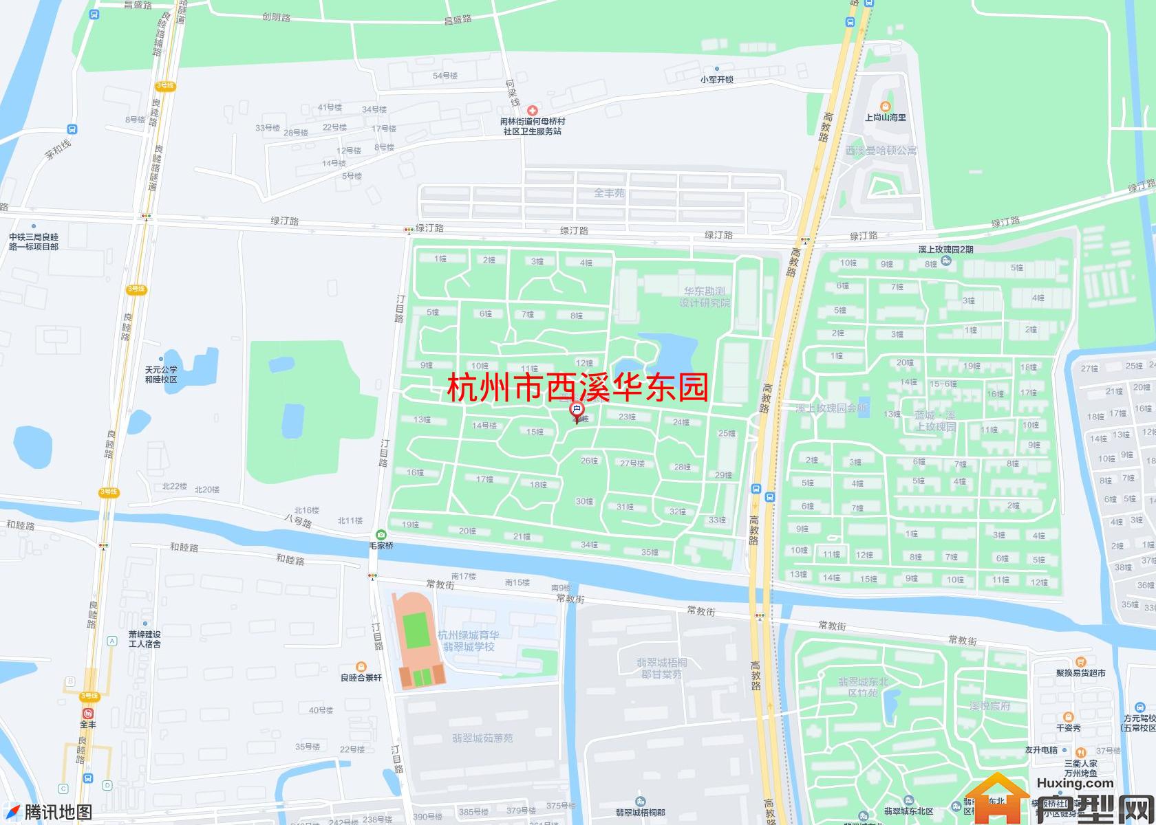 西溪华东园小区 - 户型网