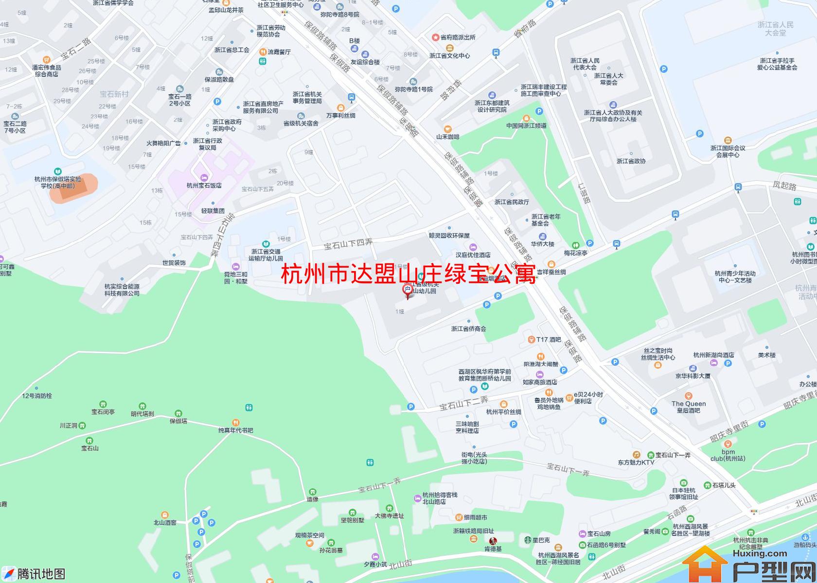 达盟山庄绿宝公寓小区 - 户型网