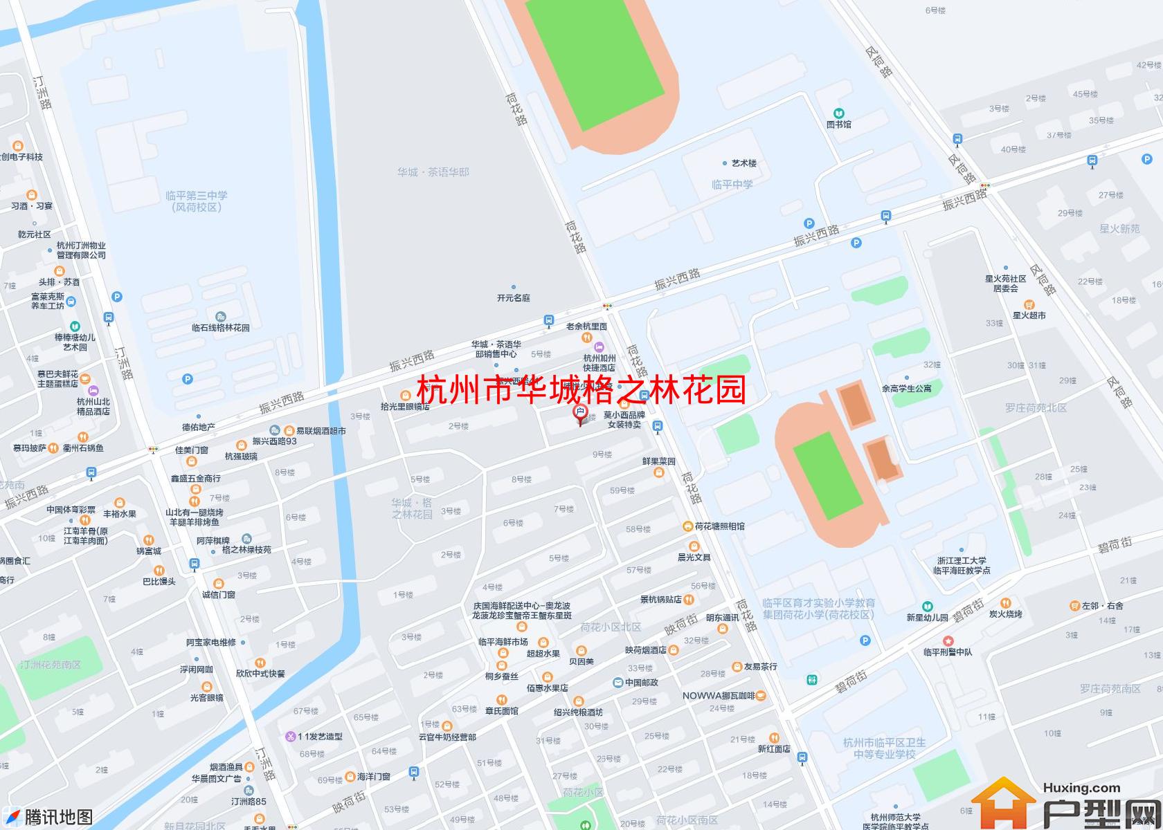 华城格之林花园小区 - 户型网