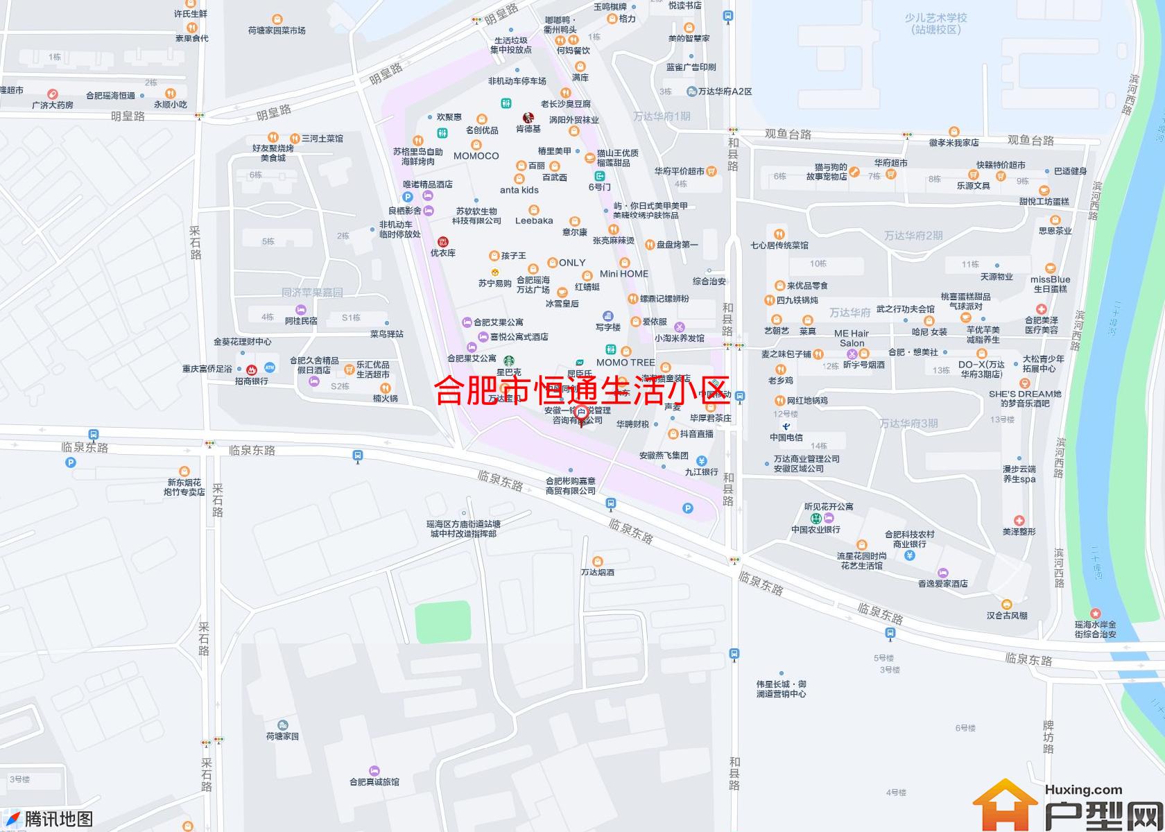 恒通生活小区小区 - 户型网
