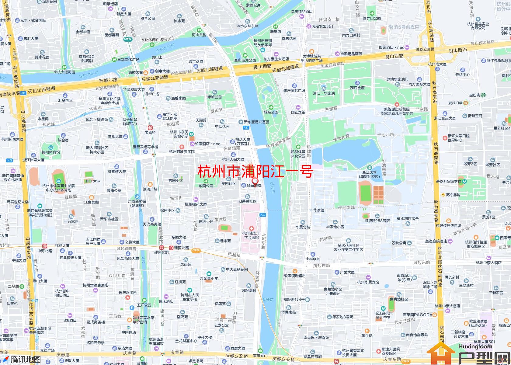 浦阳江一号小区 - 户型网