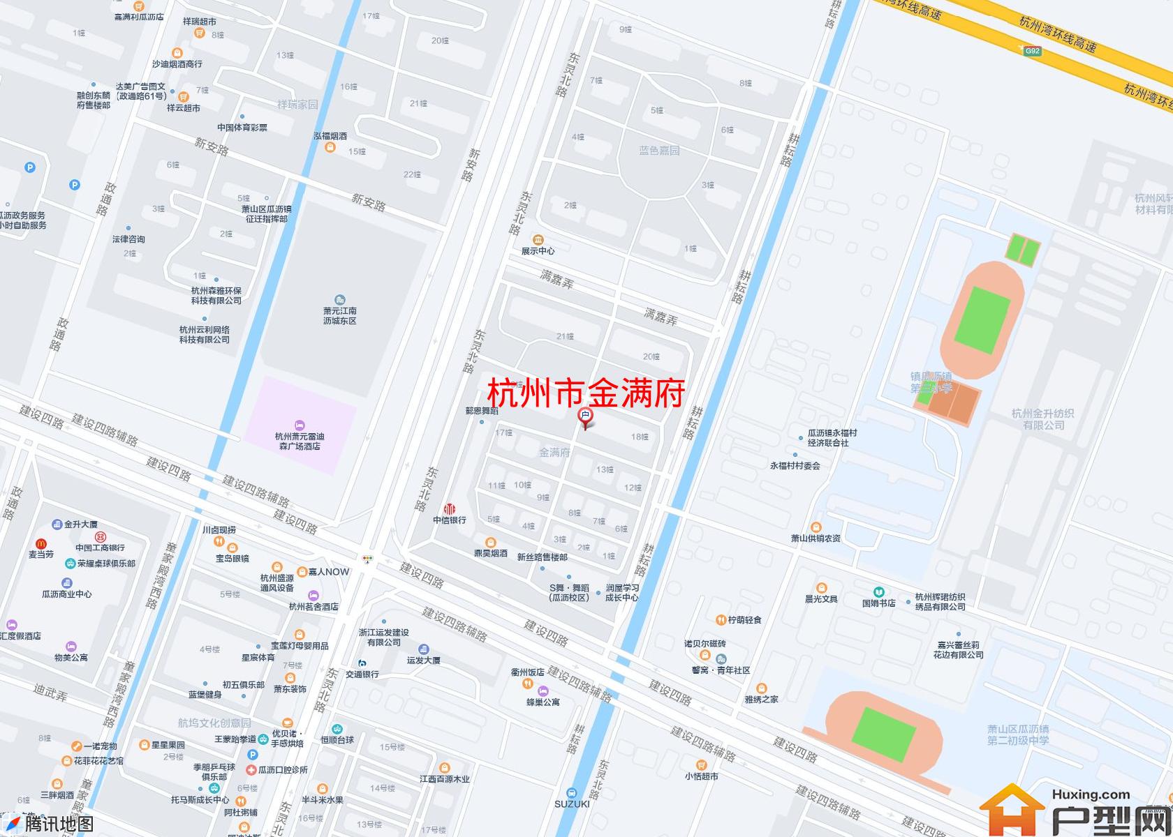 金满府小区 - 户型网