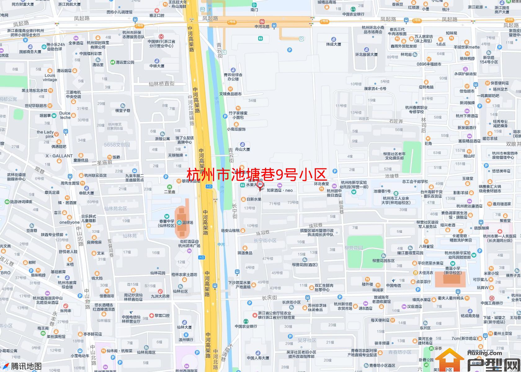 池塘巷9号小区小区 - 户型网