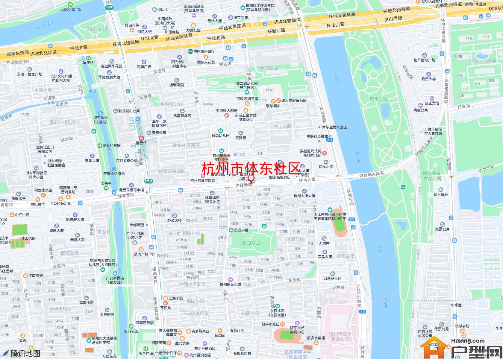 体东社区小区 - 户型网