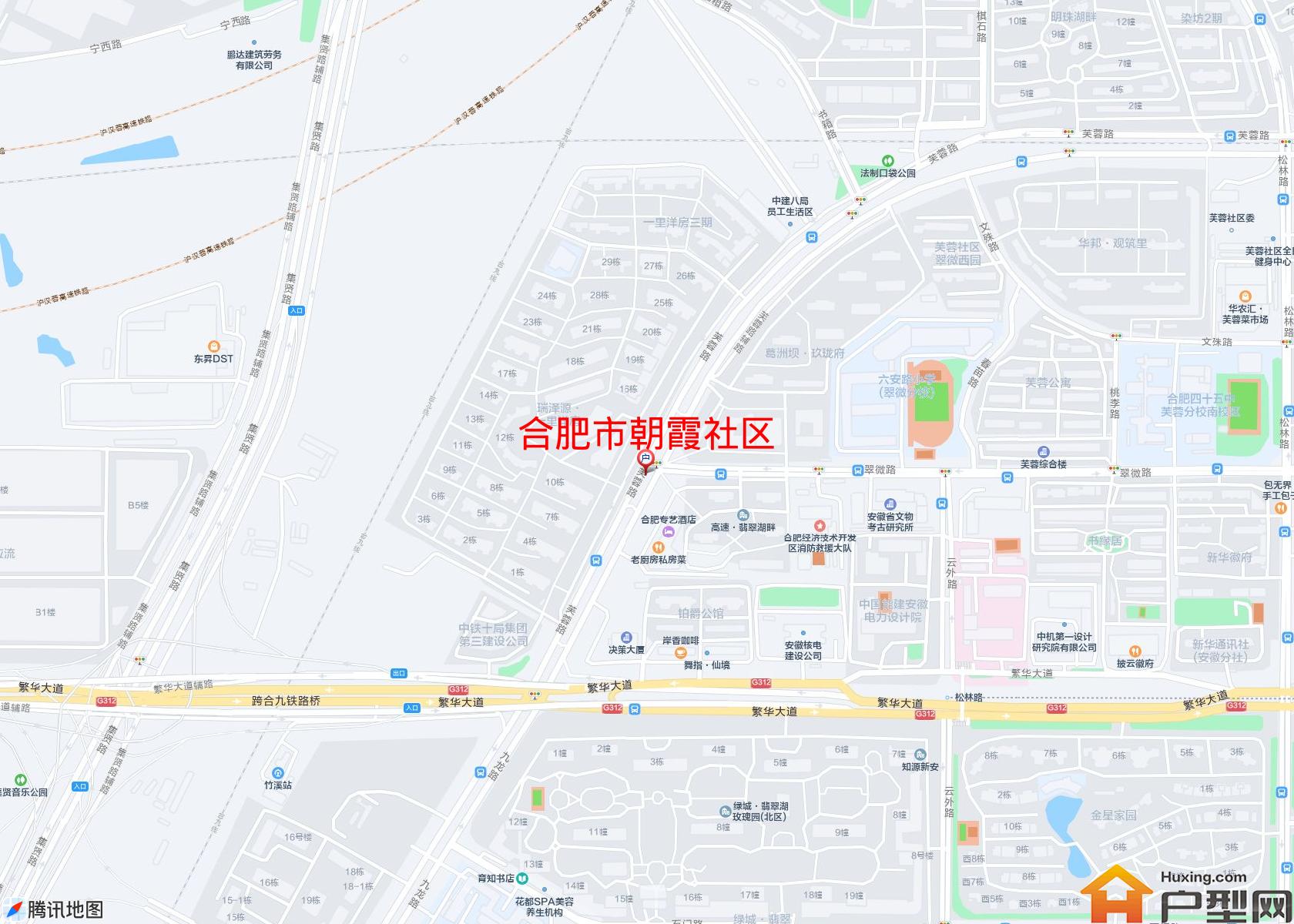 朝霞社区小区 - 户型网