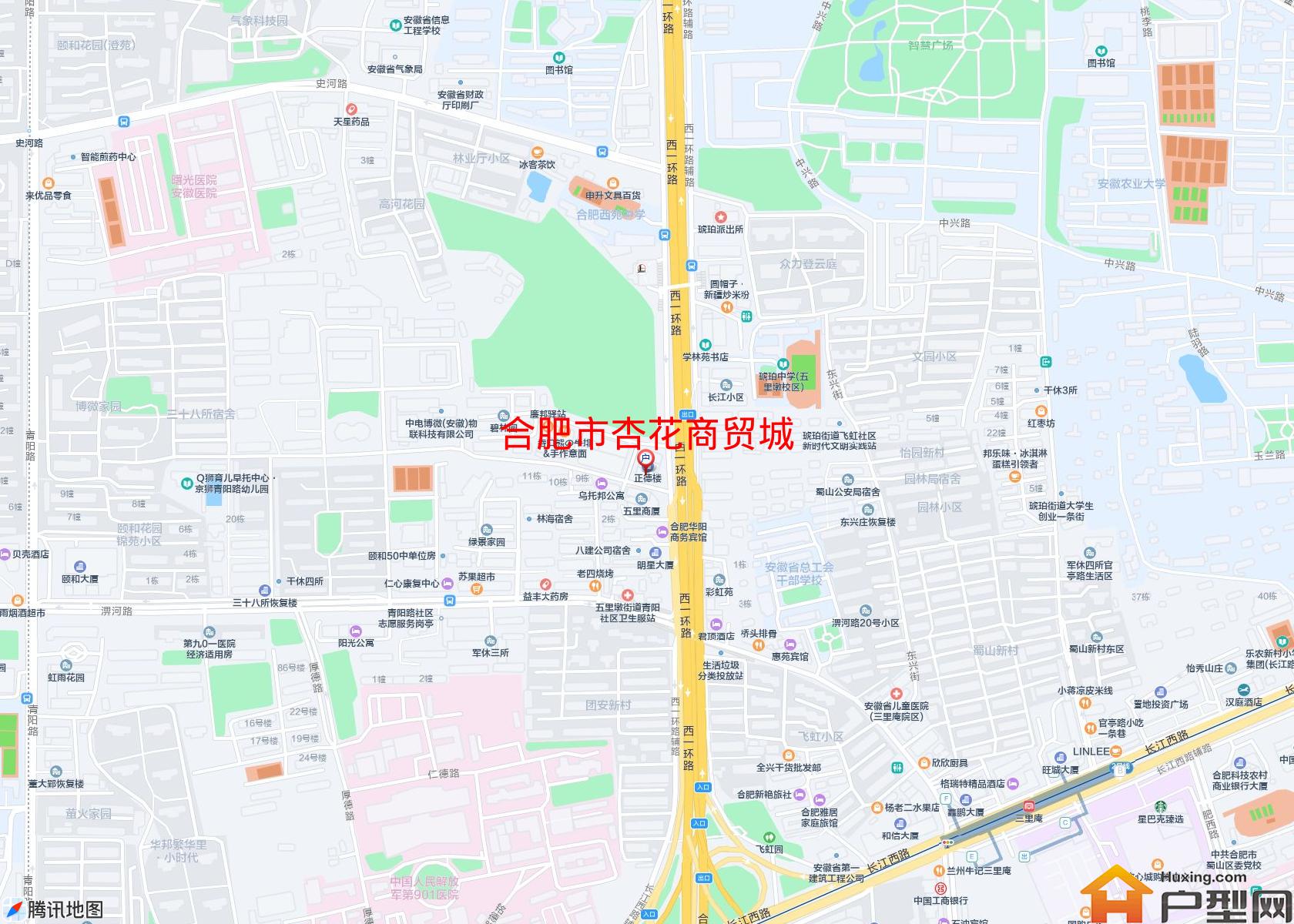 杏花商贸城小区 - 户型网