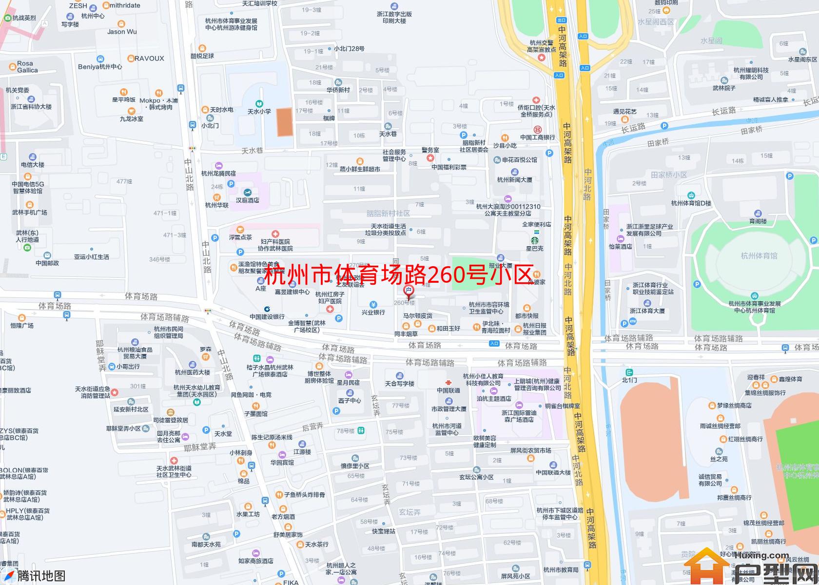 体育场路260号小区小区 - 户型网