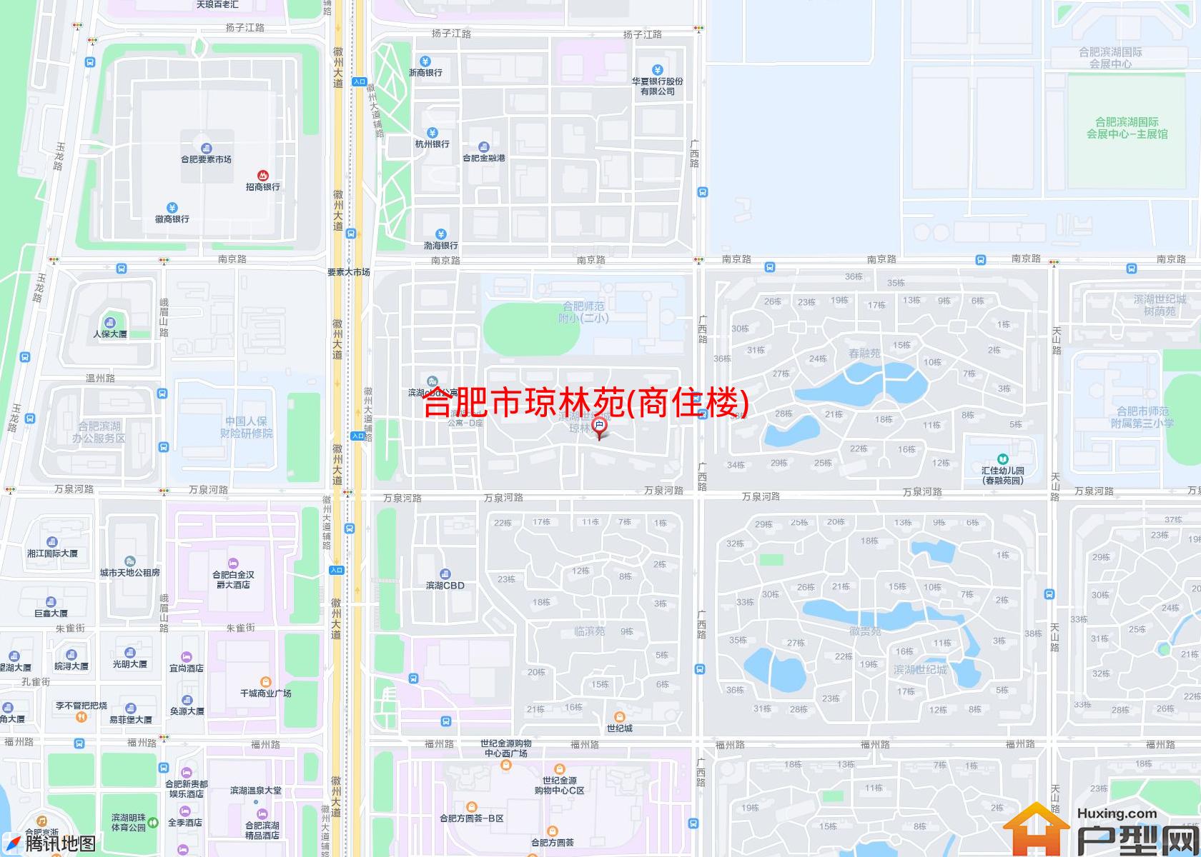 琼林苑(商住楼)小区 - 户型网
