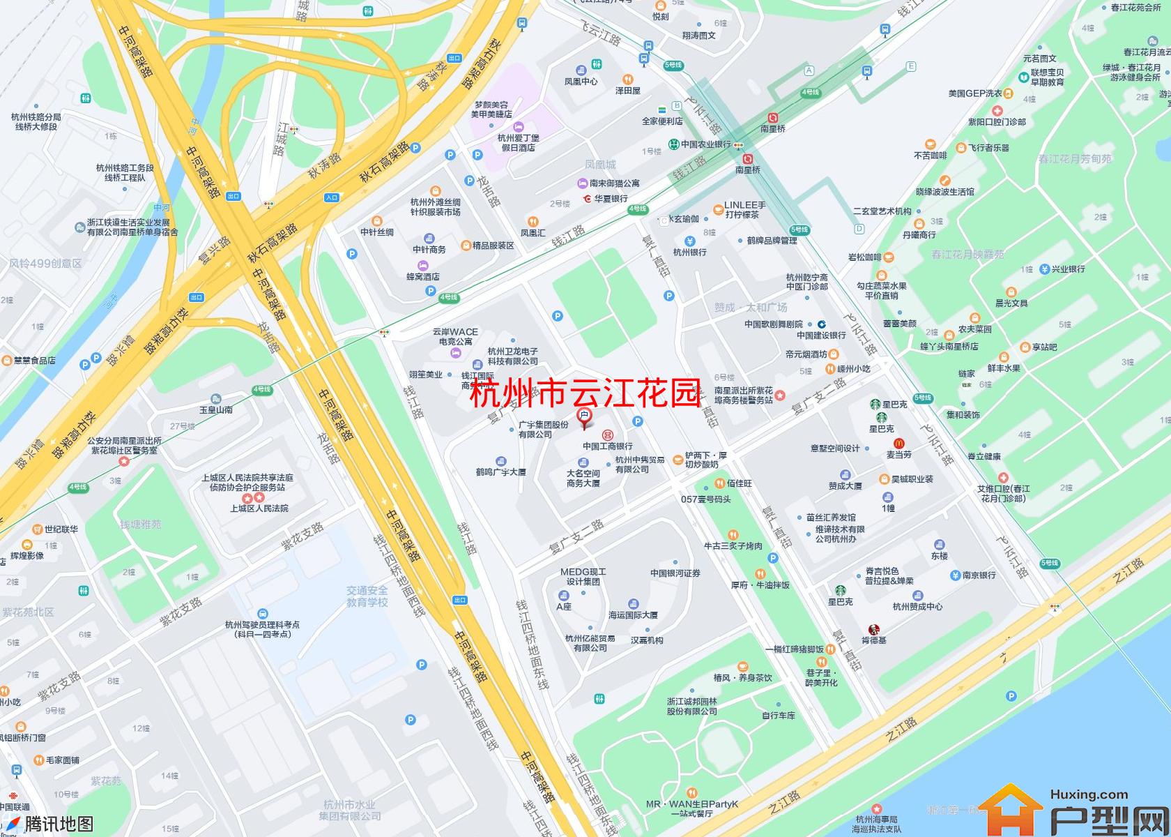 云江花园小区 - 户型网