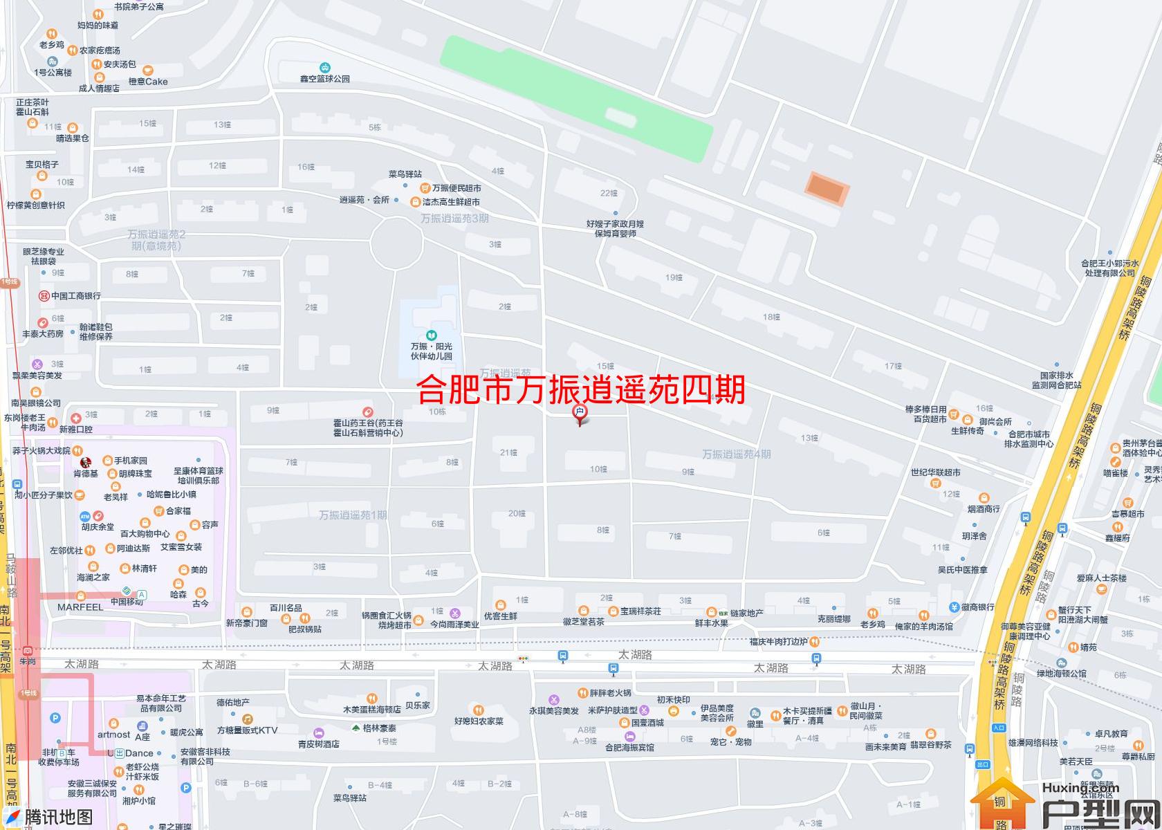 万振逍遥苑四期小区 - 户型网