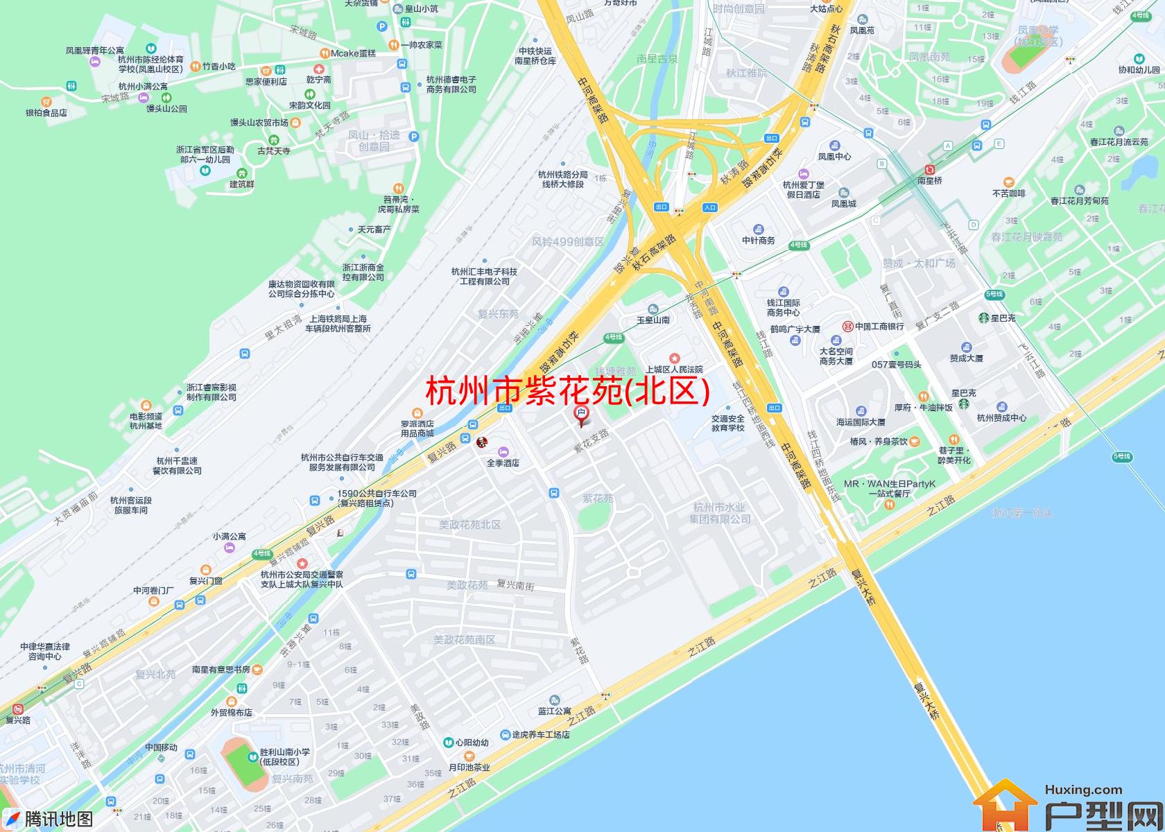 紫花苑(北区)小区 - 户型网