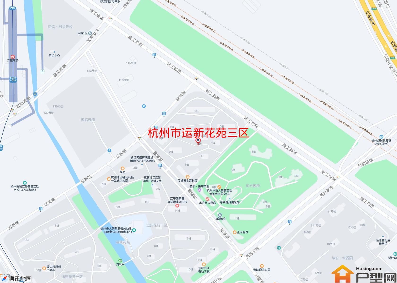 运新花苑三区小区 - 户型网