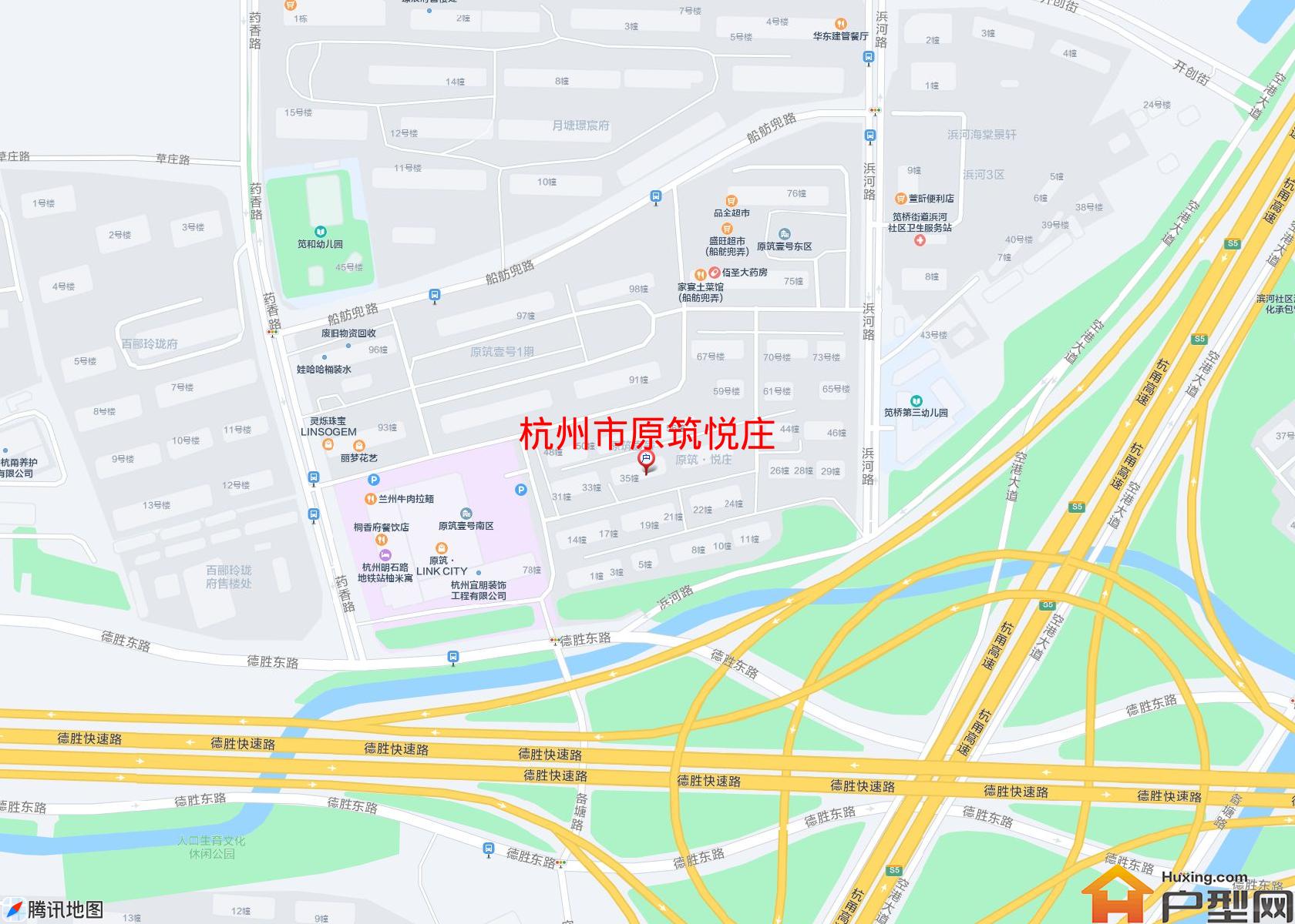原筑悦庄小区 - 户型网
