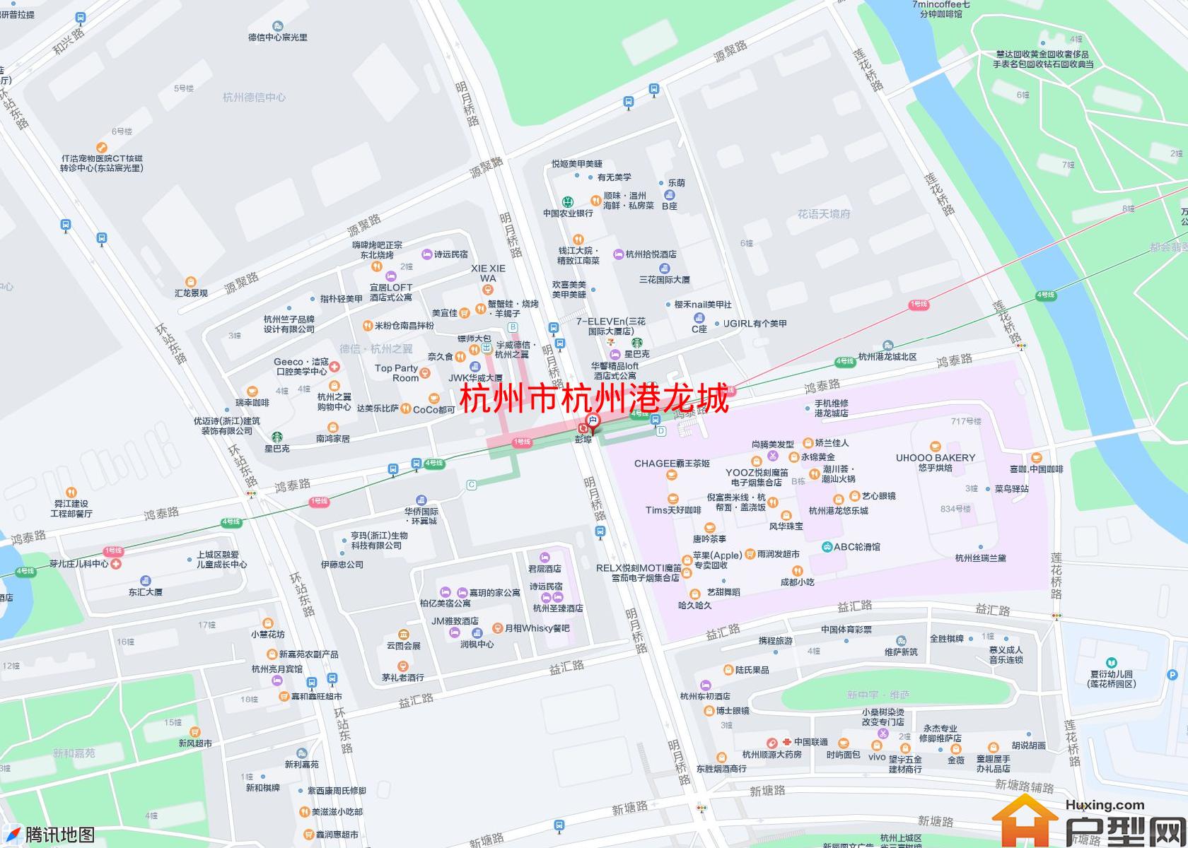 杭州港龙城小区 - 户型网