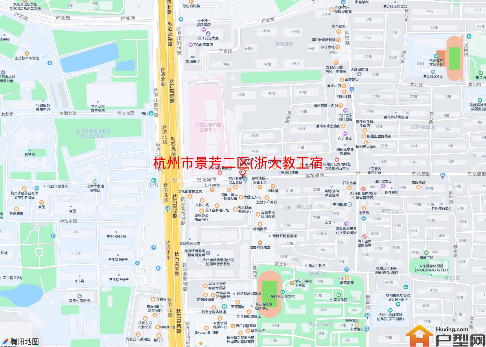 景芳二区(浙大教工宿舍)小区 - 户型网