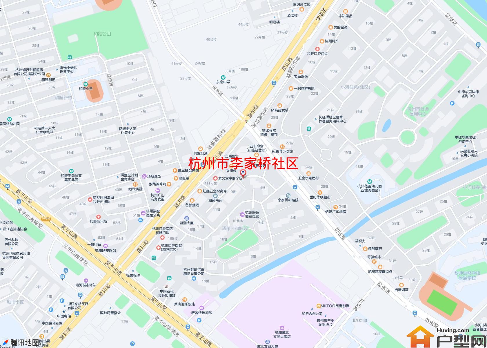 李家桥社区小区 - 户型网