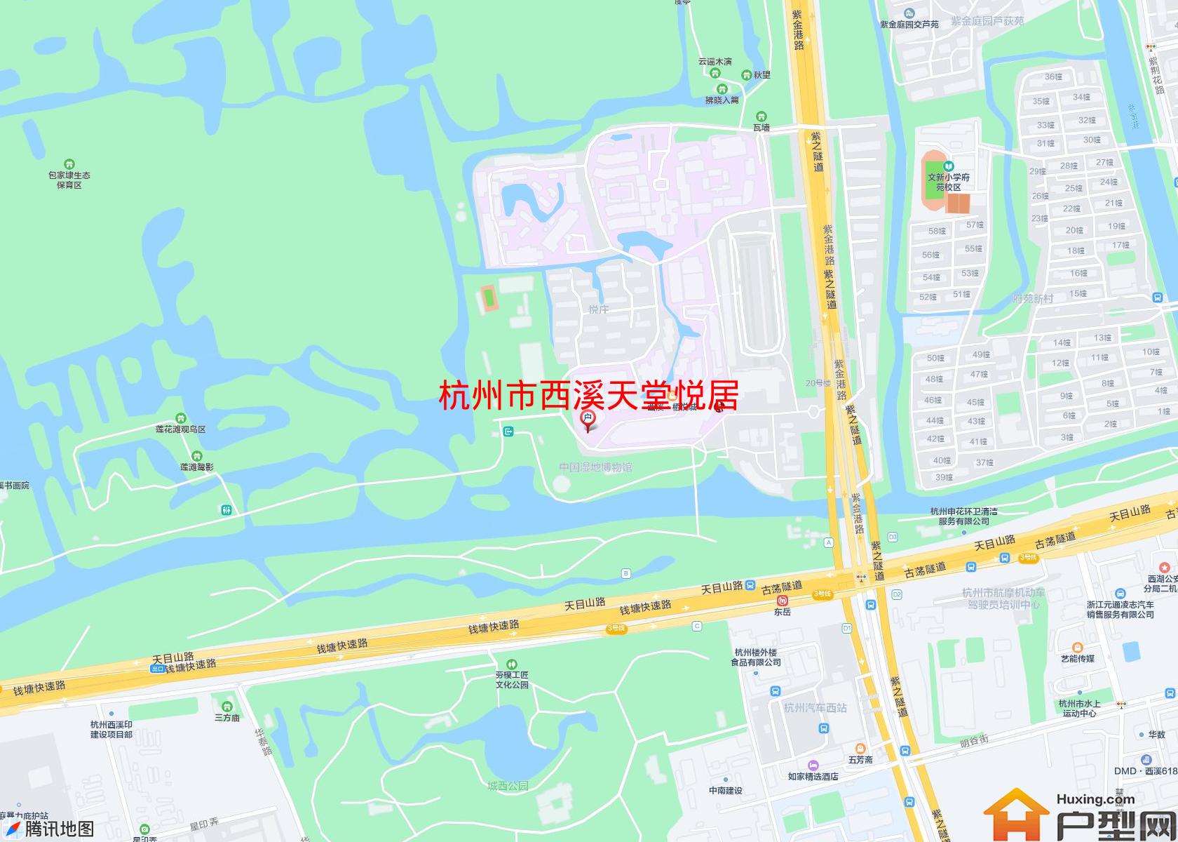 西溪天堂悦居小区 - 户型网