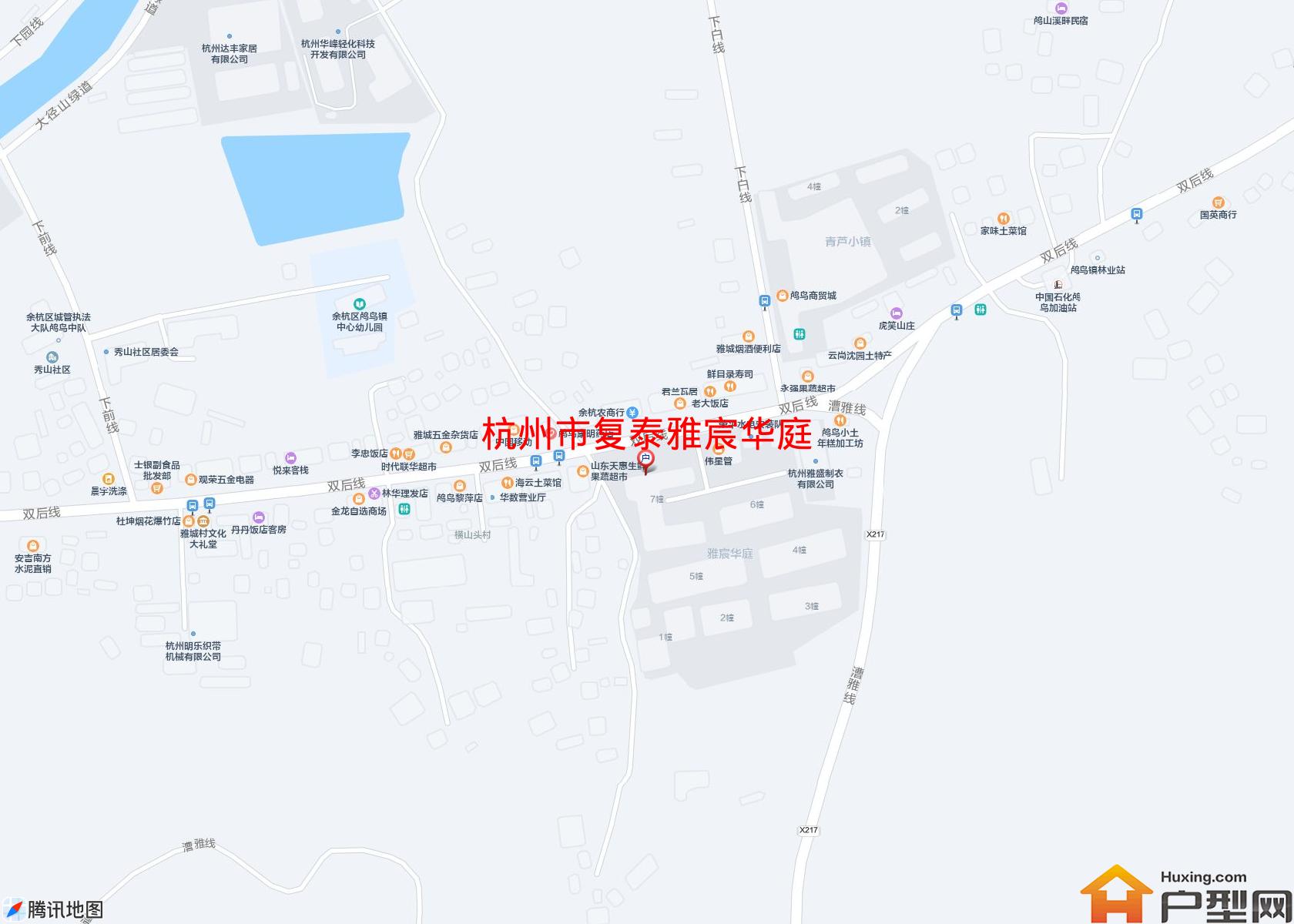 复泰雅宸华庭小区 - 户型网