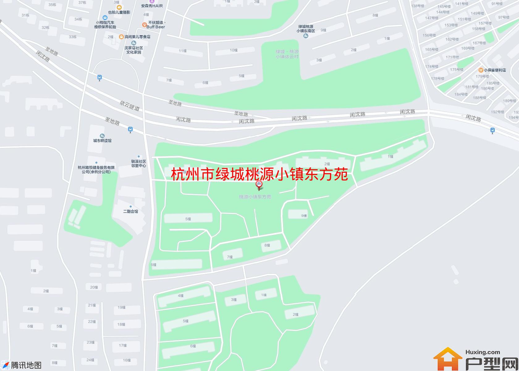 绿城桃源小镇东方苑小区 - 户型网