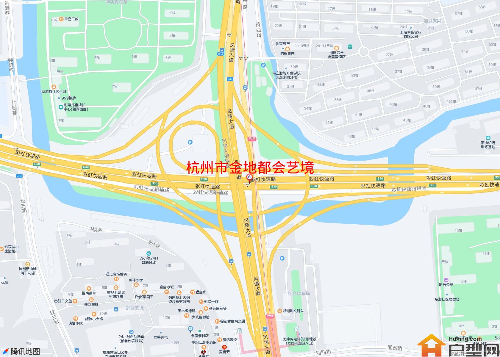 金地都会艺境小区 - 户型网