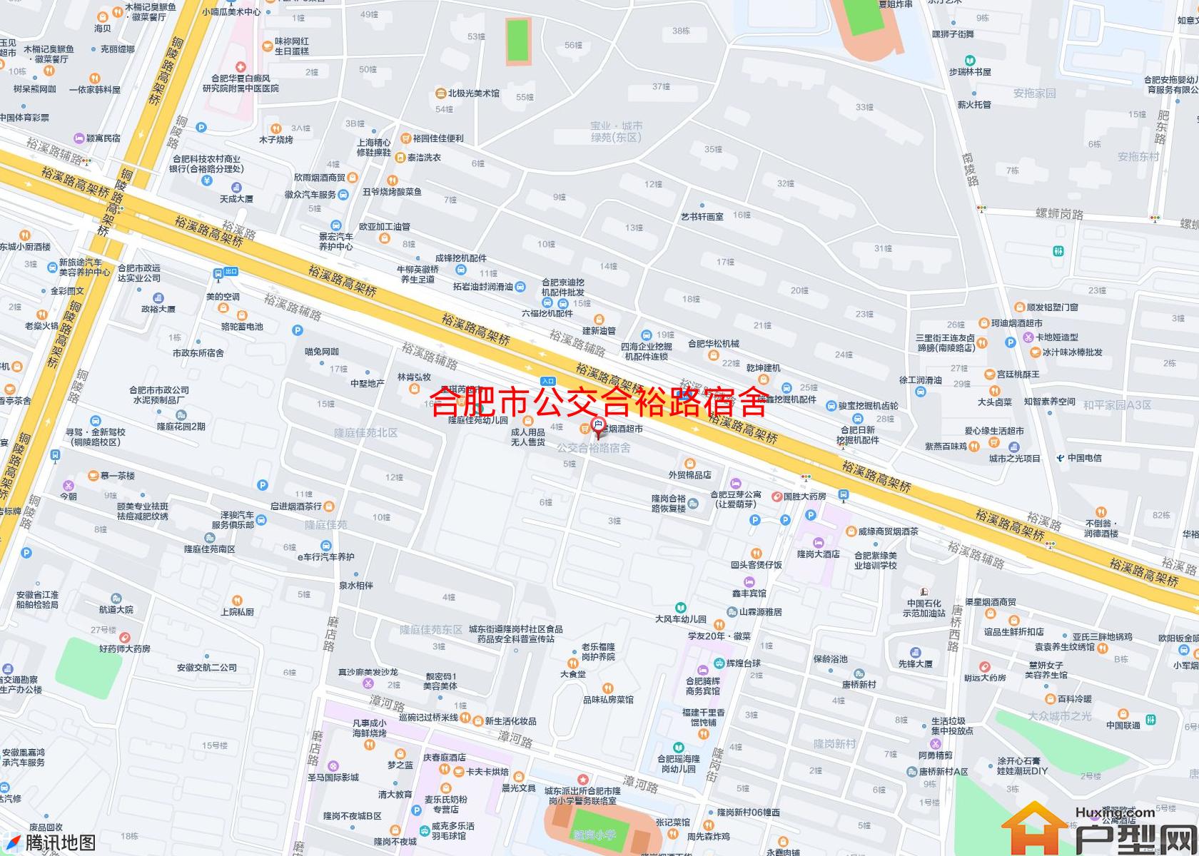 公交合裕路宿舍小区 - 户型网