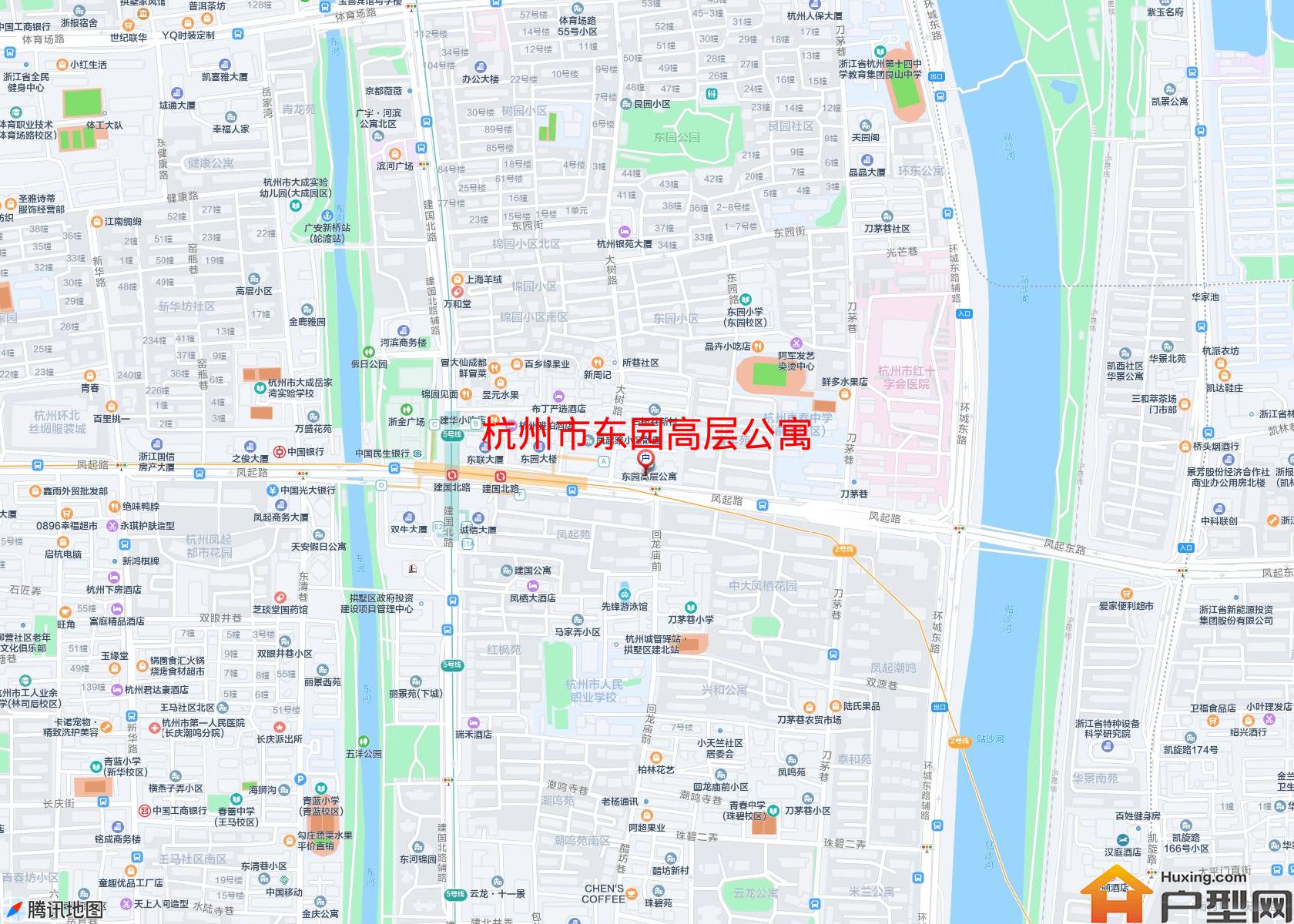 东园高层公寓小区 - 户型网