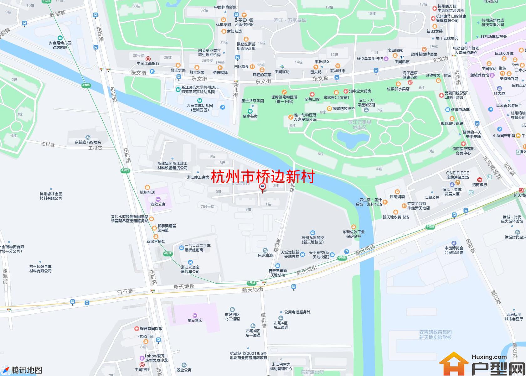 桥边新村小区 - 户型网